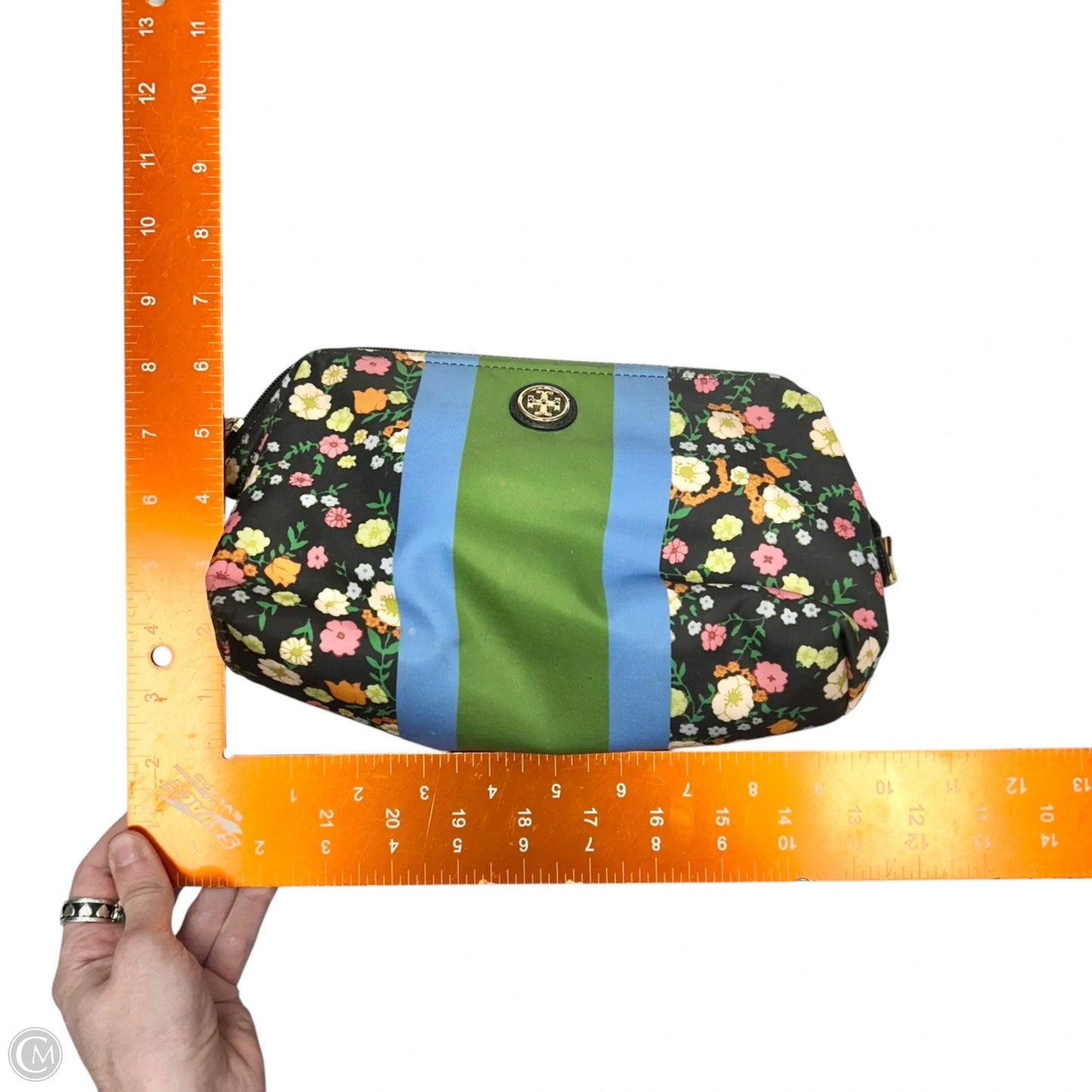 Makeup Bag Designer By Tory Burch, Size: Medium