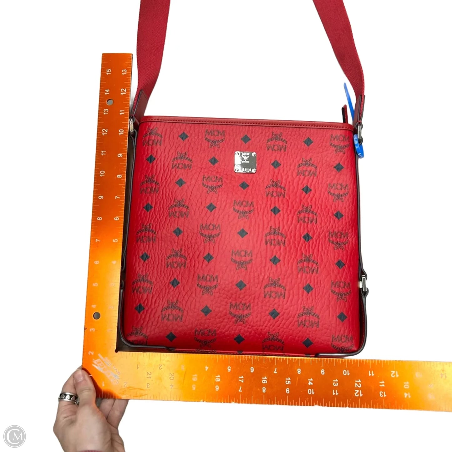 Crossbody Luxury Designer By Mcm, Size: Medium