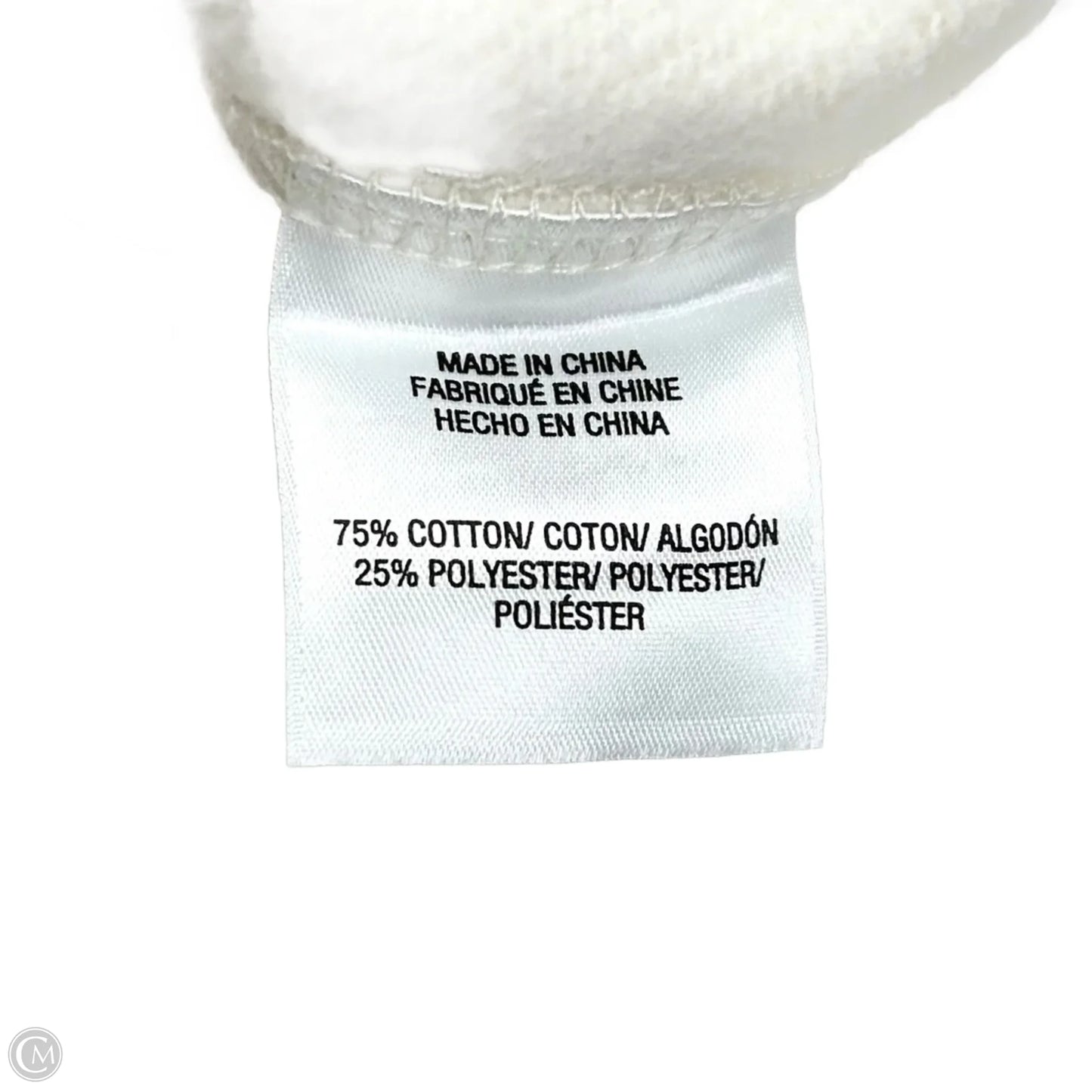 Sweatshirt Collar By Favorite Daughter In Cream, Size: L