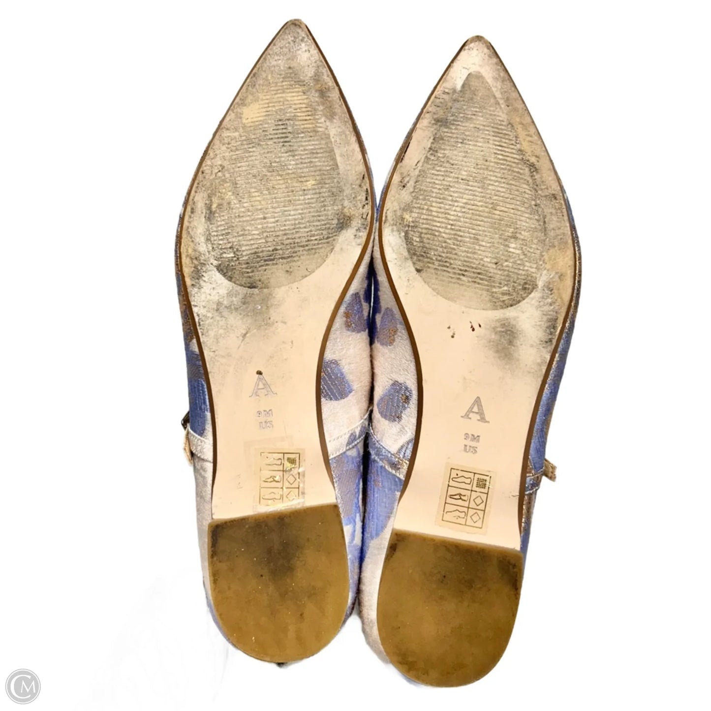 Shoes Flats By Anthropologie In Purple & Pink, Size: 9