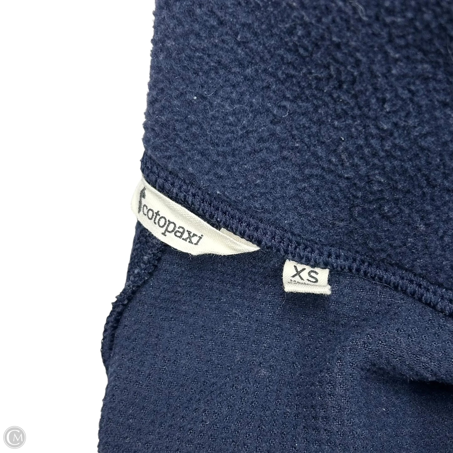 Jacket Faux Fur & Sherpa By Cotopaxi In Blue & Cream, Size: Xs