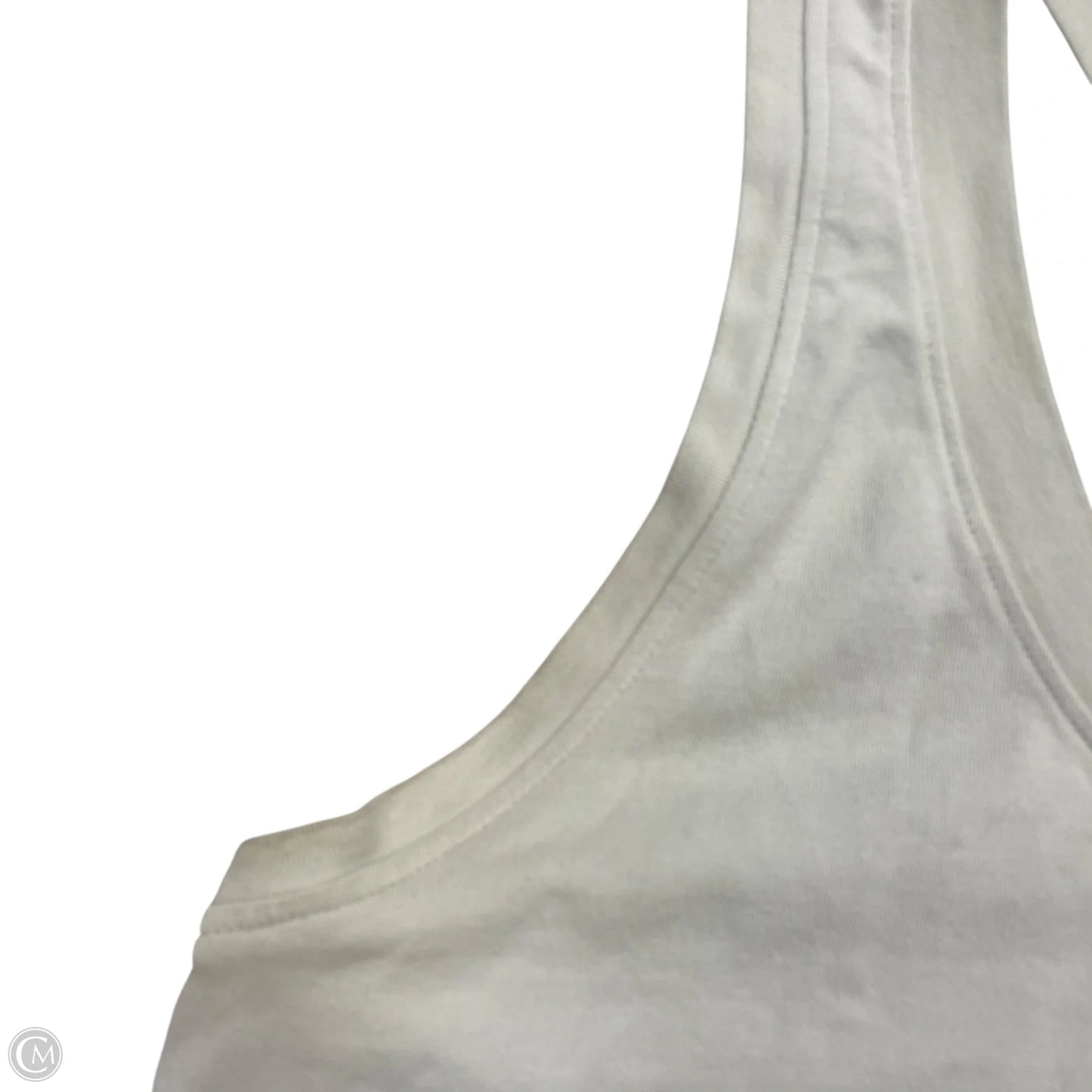 Athletic Tank Top By Lululemon In White, Size: Xs