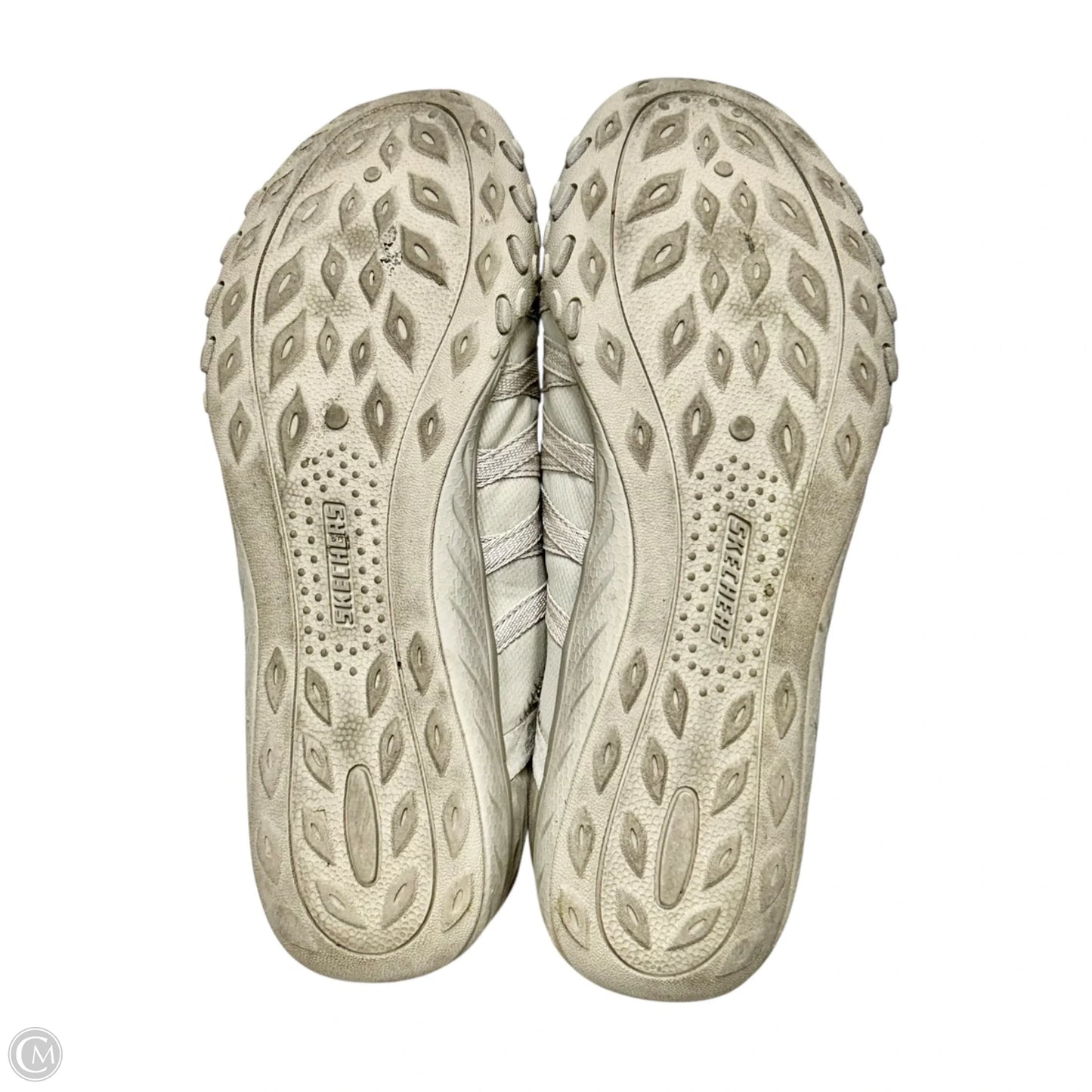 Shoes Athletic By Skechers In Tan, Size: 9.5