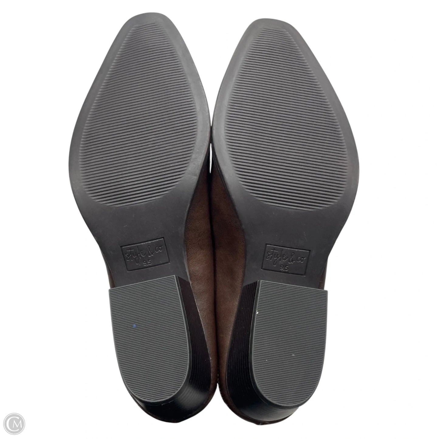 Shoes Heels Block By Style And Co Collection Women In Brown, Size: 9.5