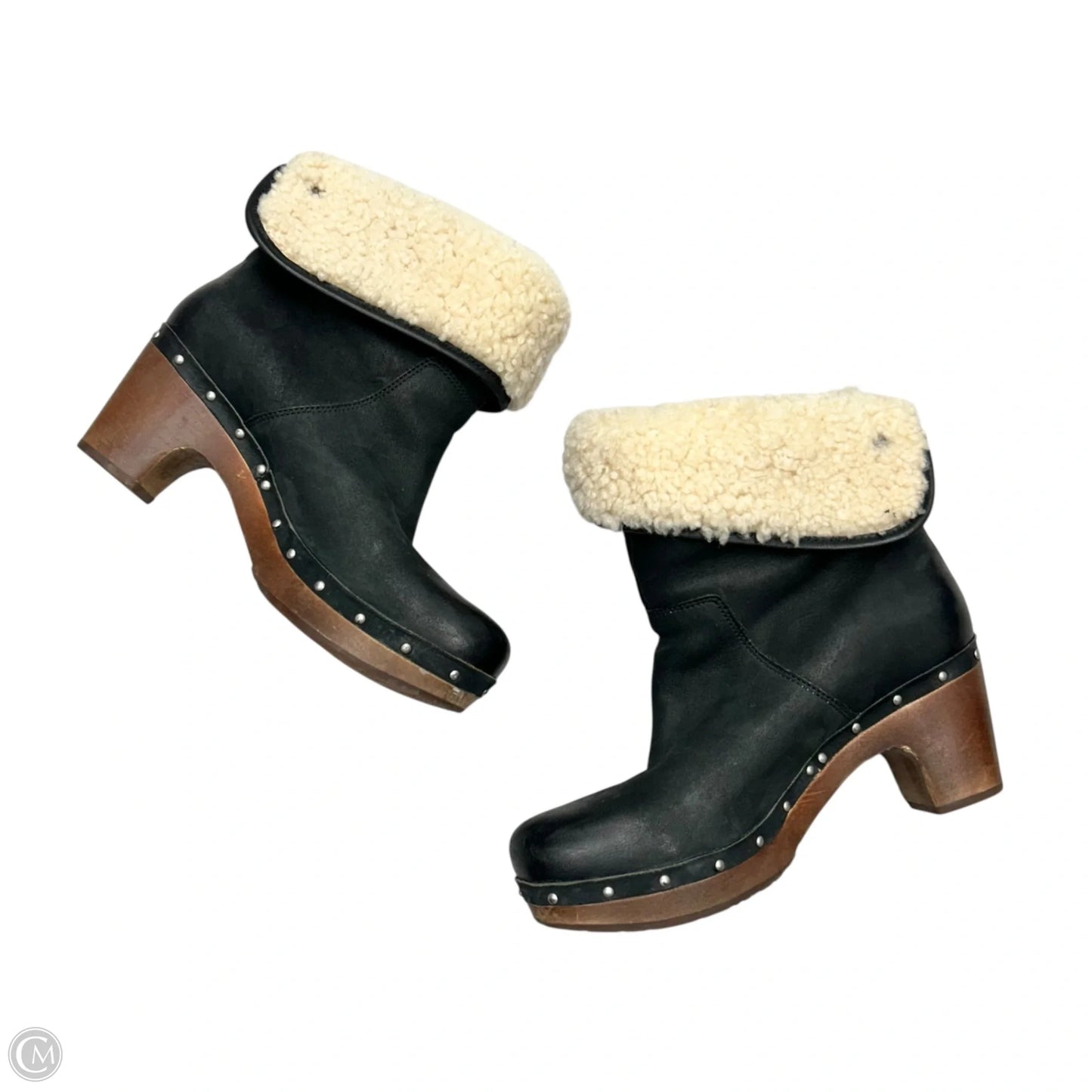 Boots Designer By Ugg In Black, Size: 9