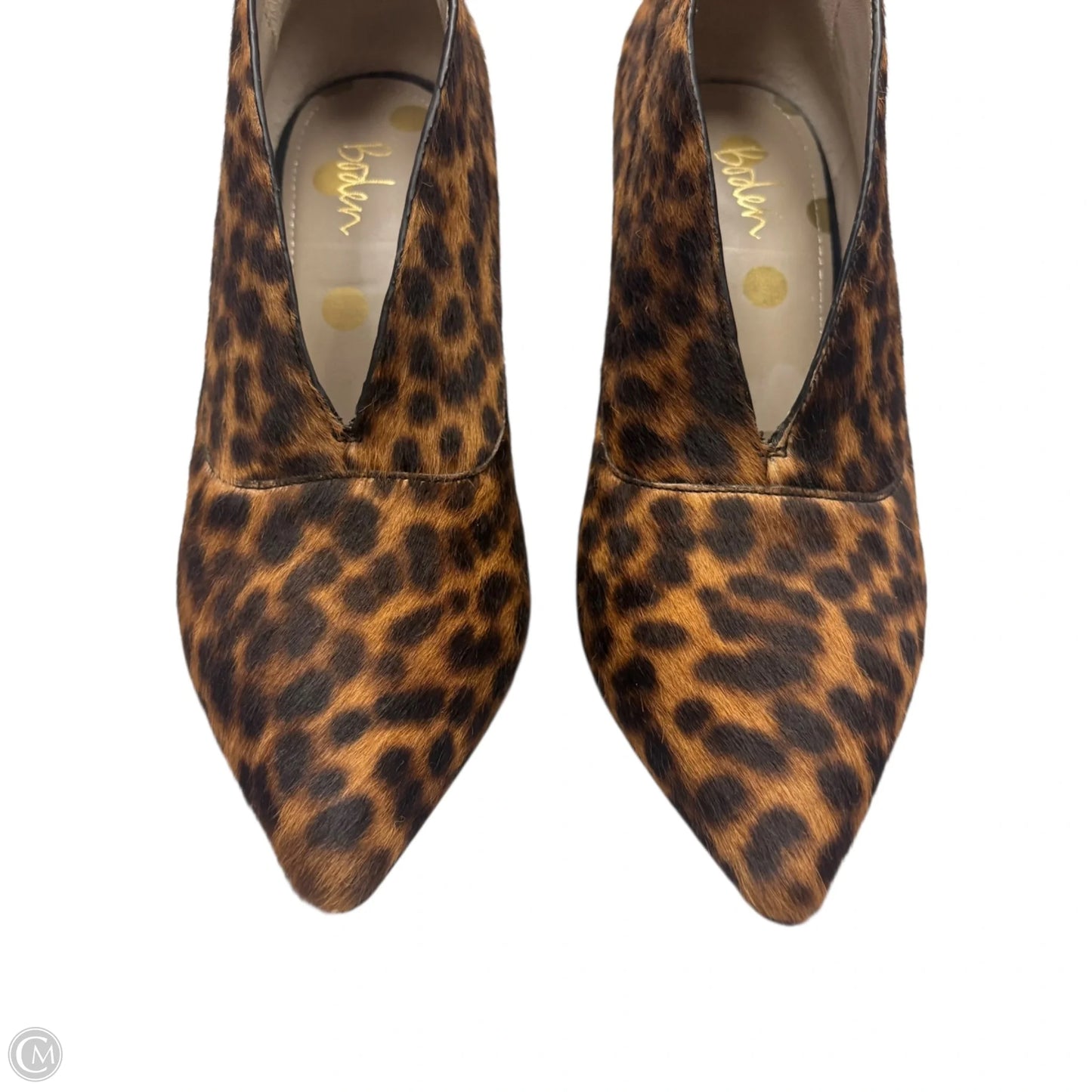 Shoes Heels Stiletto By Boden In Leopard Print, Size: 6.5
