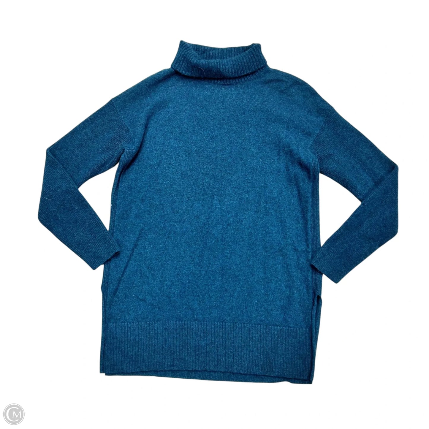 Sweater Cashmere By Ann Taylor In Blue, Size: M
