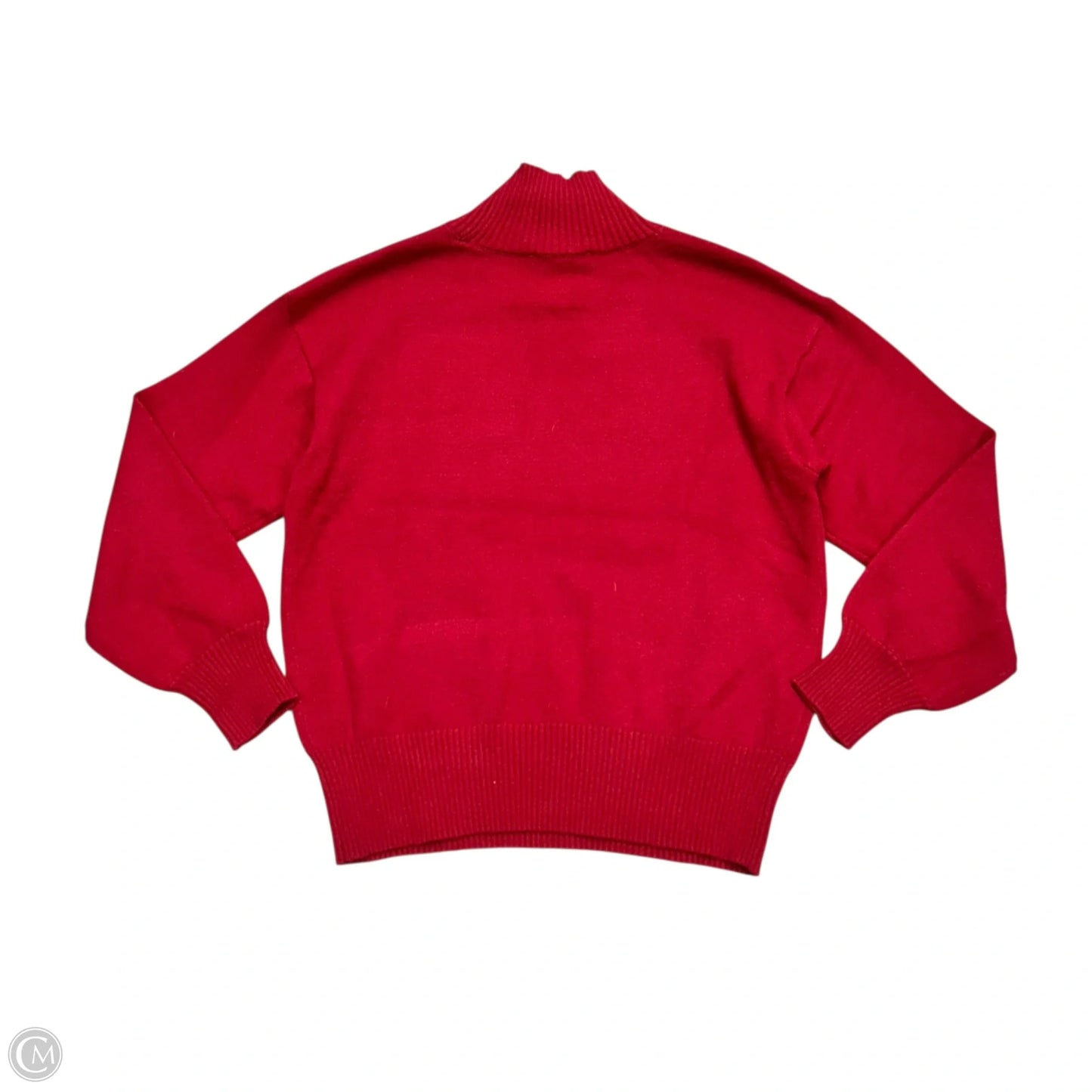 Sweater By Ann Taylor In Red, Size: M