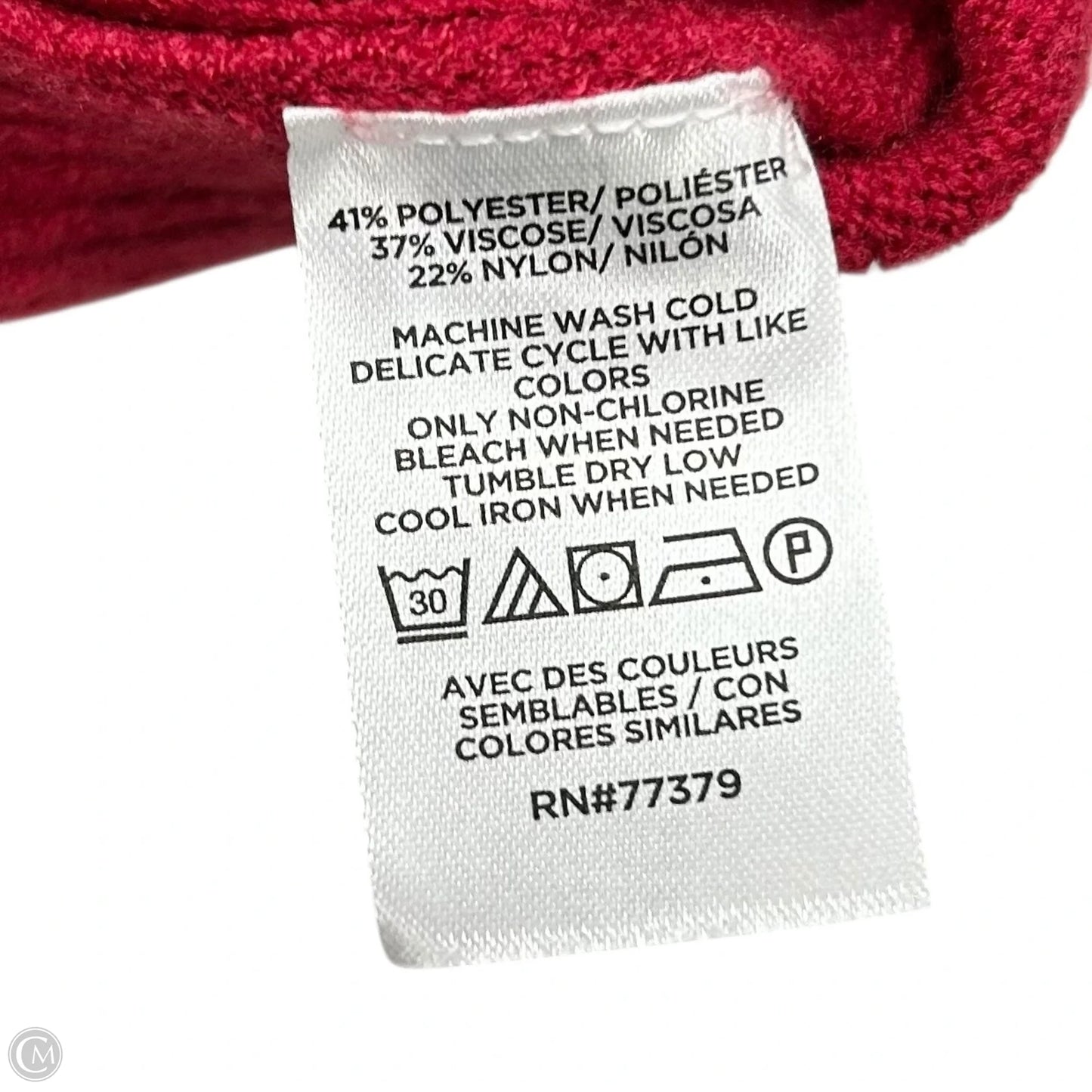 Sweater By Ann Taylor In Red, Size: M