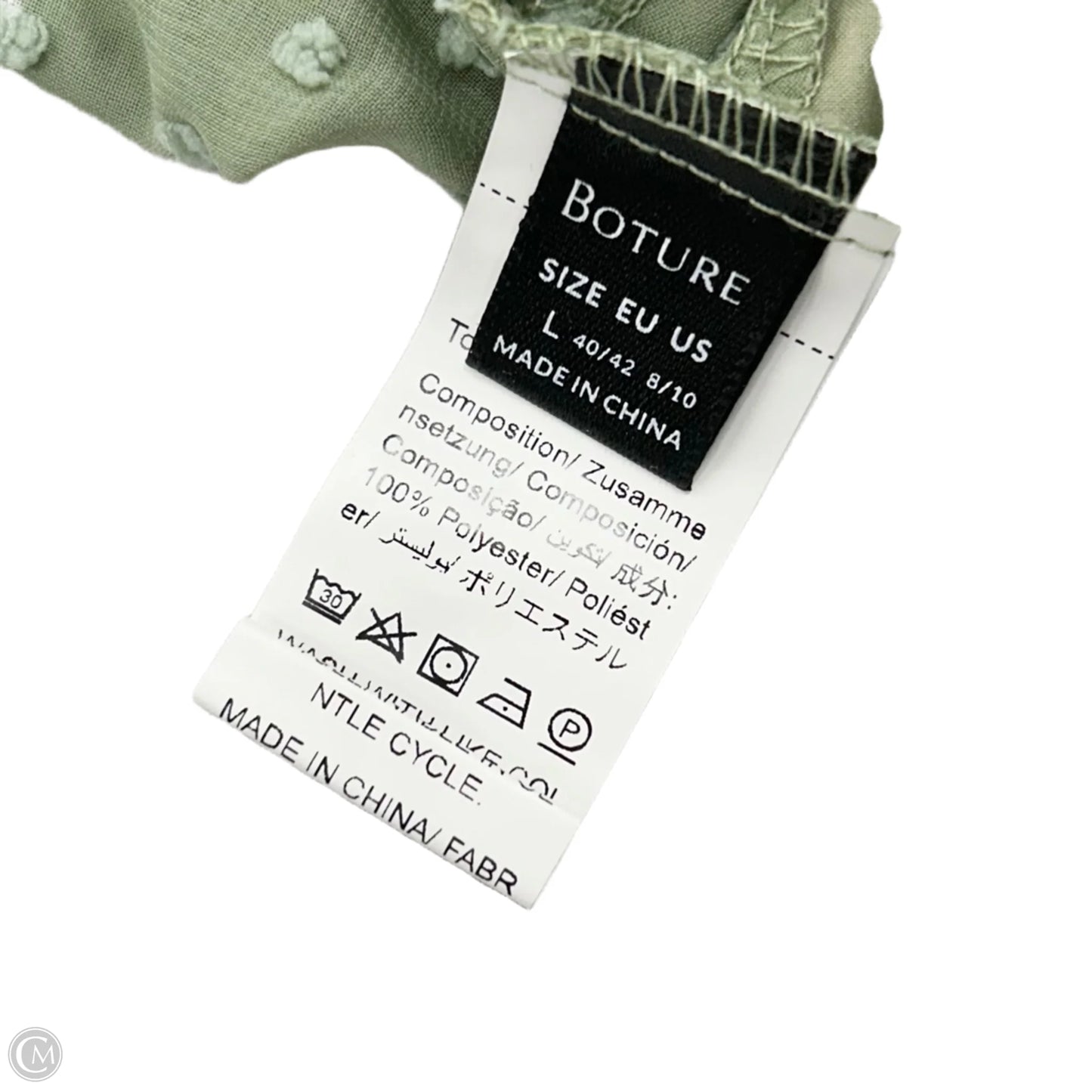 Pants Set 2pc By Boture In Green, Size: L