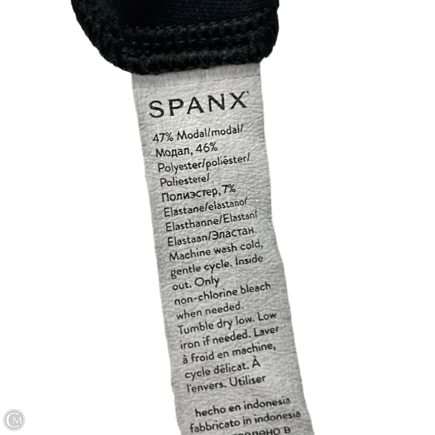 Sweatshirt Collar By Spanx In Black, Size: M