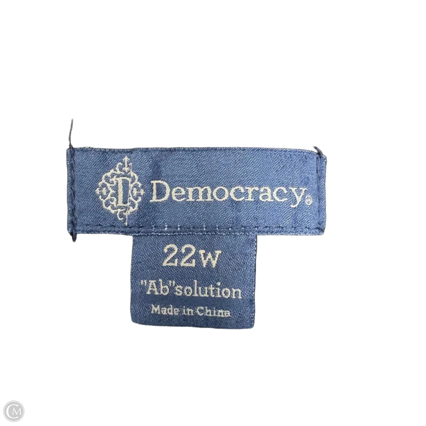 Shorts By Democracy In Blue Denim, Size: 22