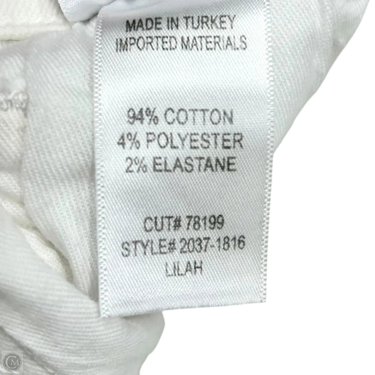 Jeans Boot Cut By Citizens Of Humanity In White Denim, Size: 2