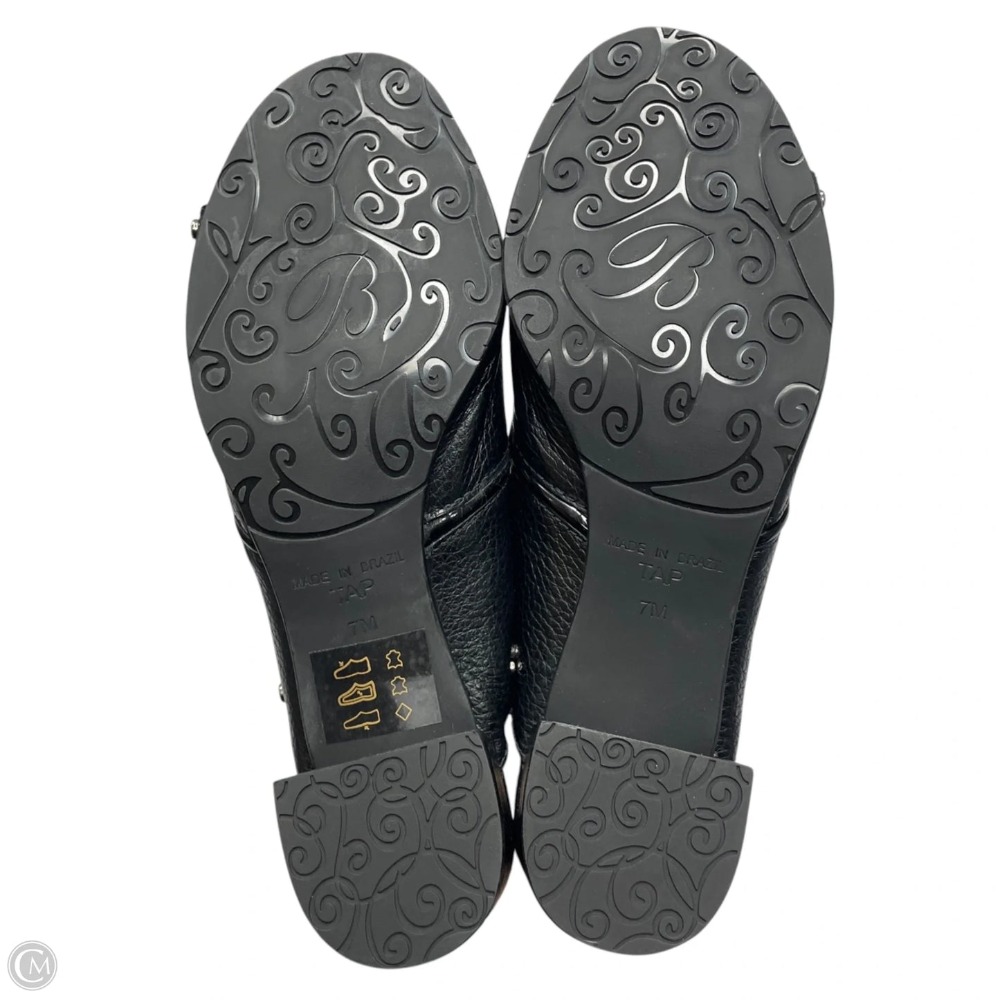Sandals Heels Block By Brighton In Black, Size: 7