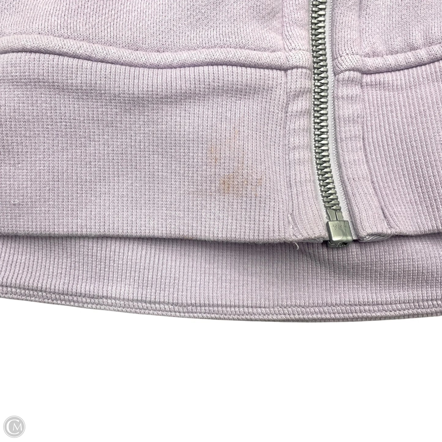 Athletic Jacket By Lululemon In Purple, Size: Xs