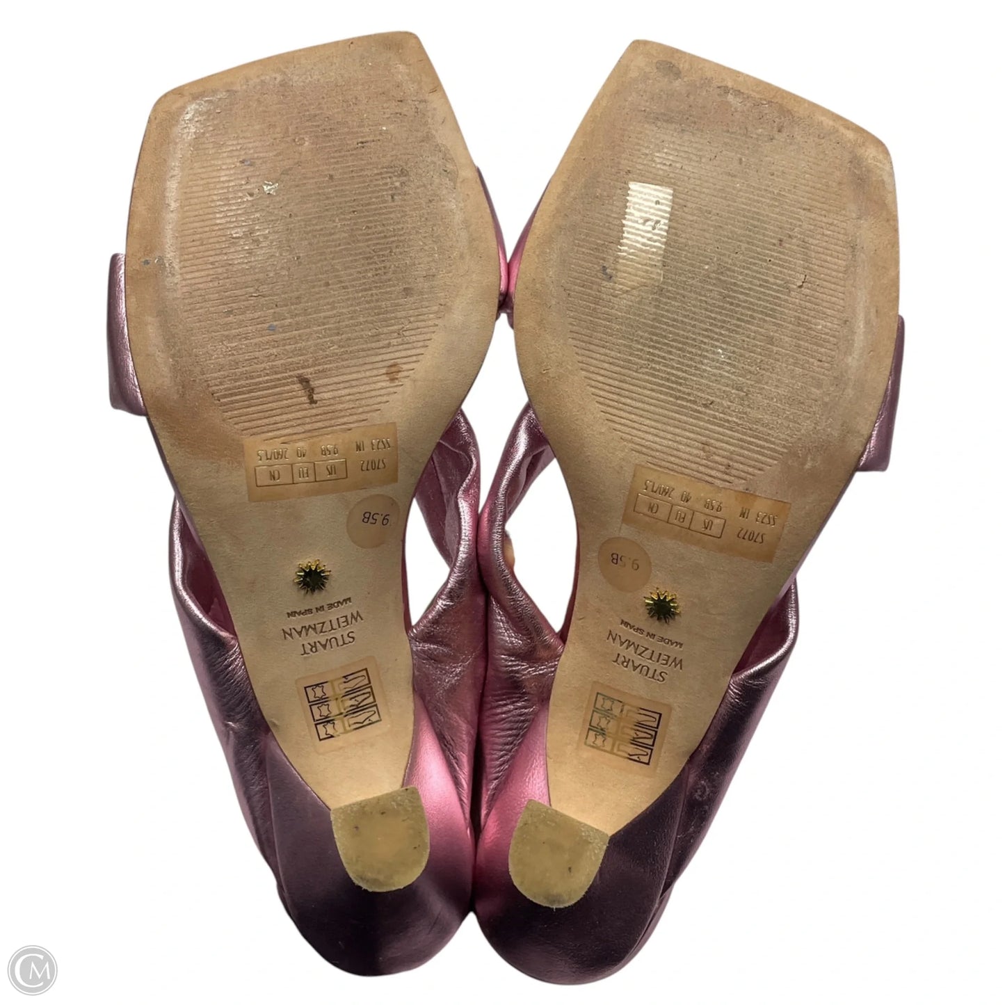 Shoes Designer By Stuart Weitzman In Pink, Size: 9.5