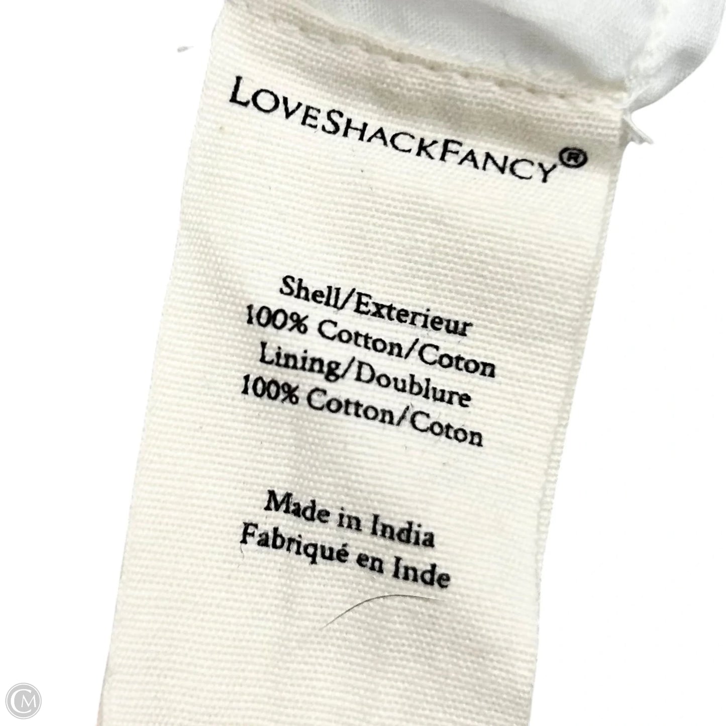 Dress Casual Short By Loveshackfancy In White, Size: S