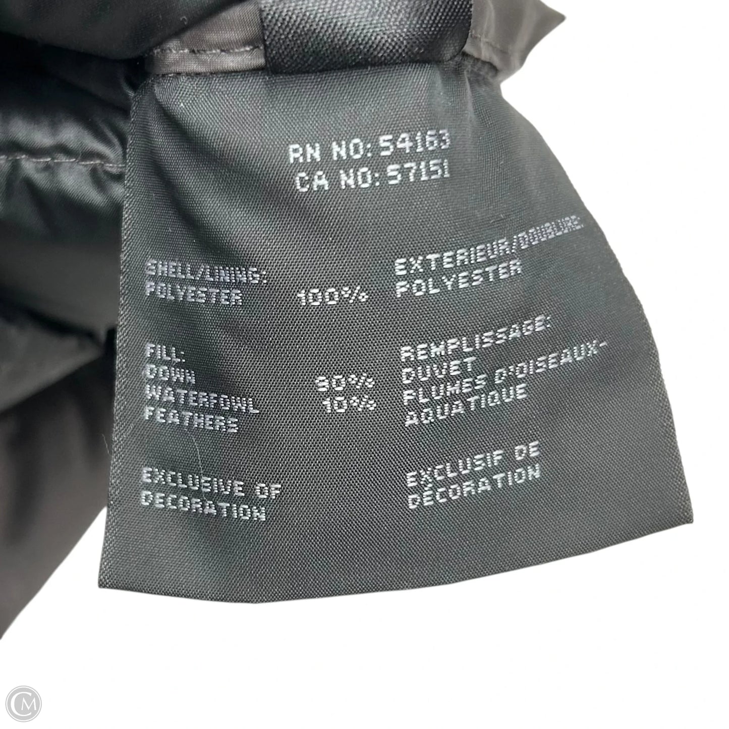Coat Puffer & Quilted By Marc New York In Grey, Size: S