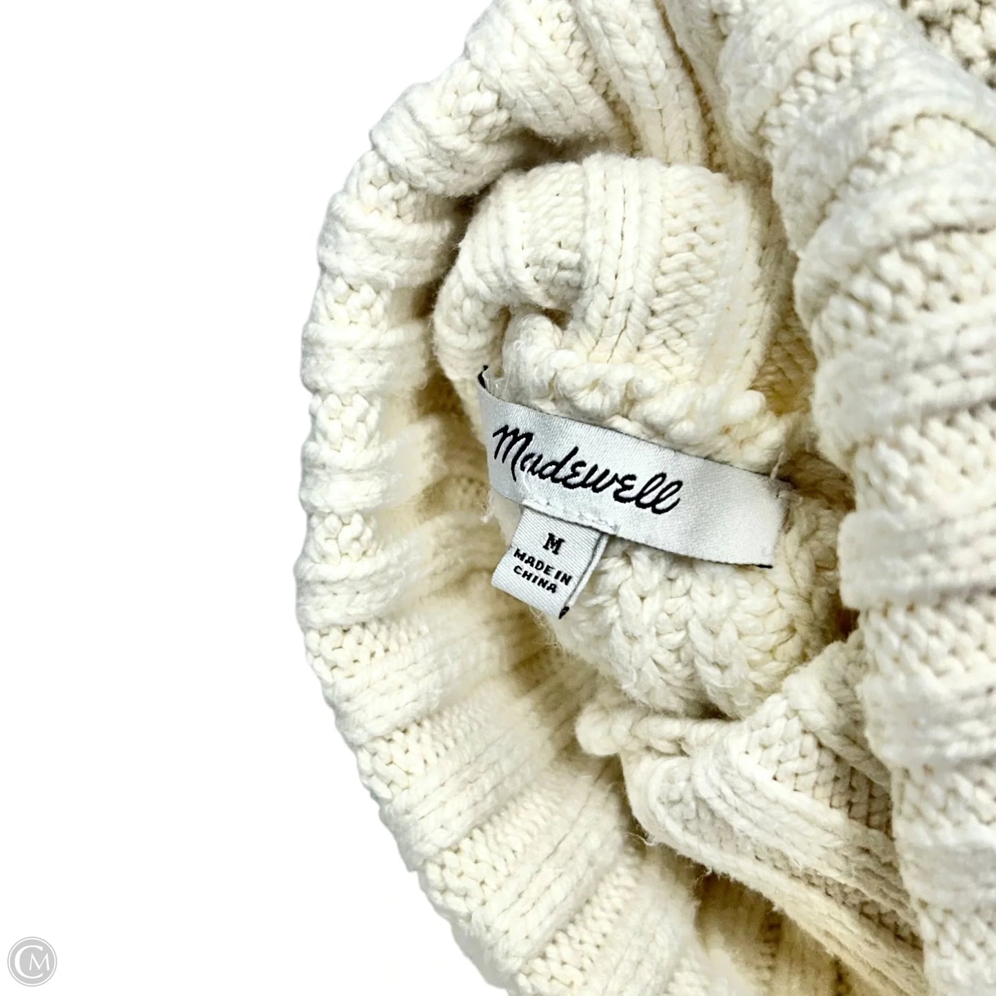 Sweater By Madewell In Ivory, Size: M