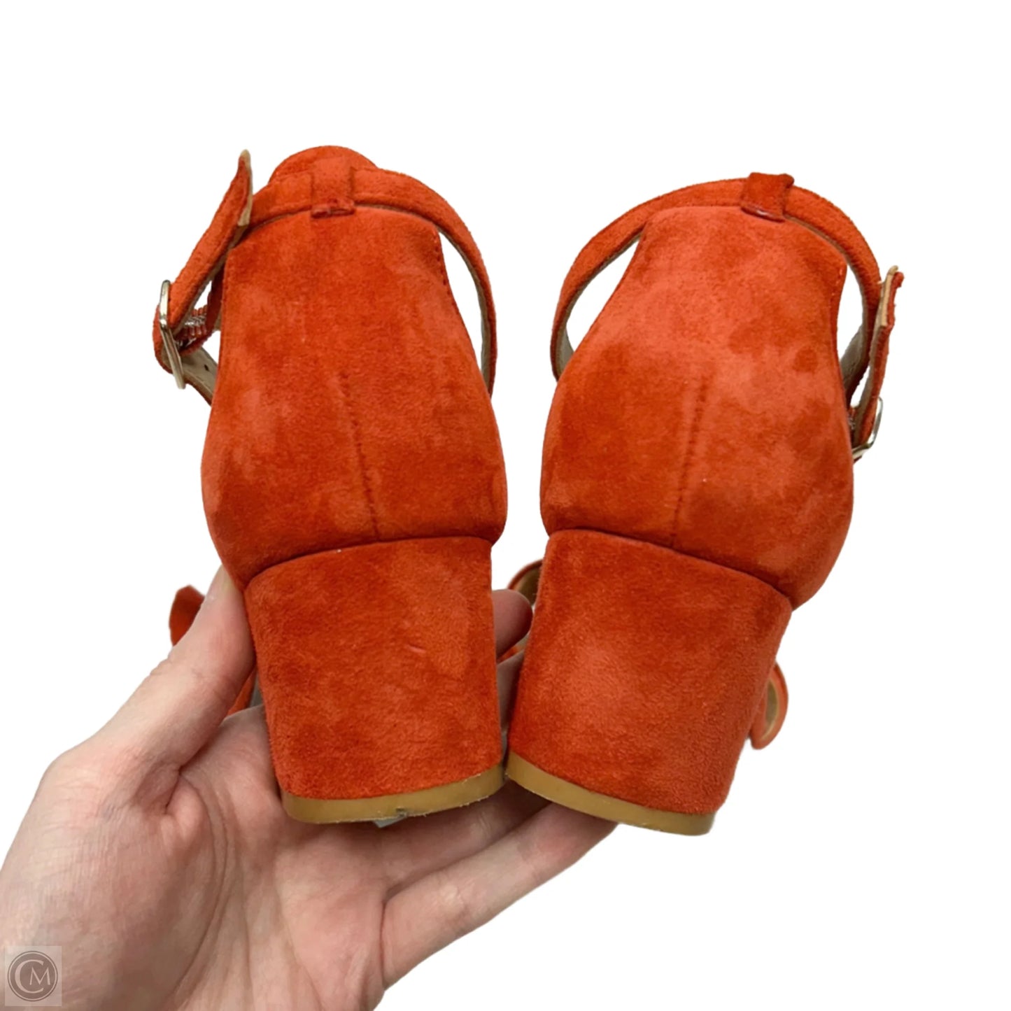 Shoes Heels Block By Anthropologie In Red, Size: 8