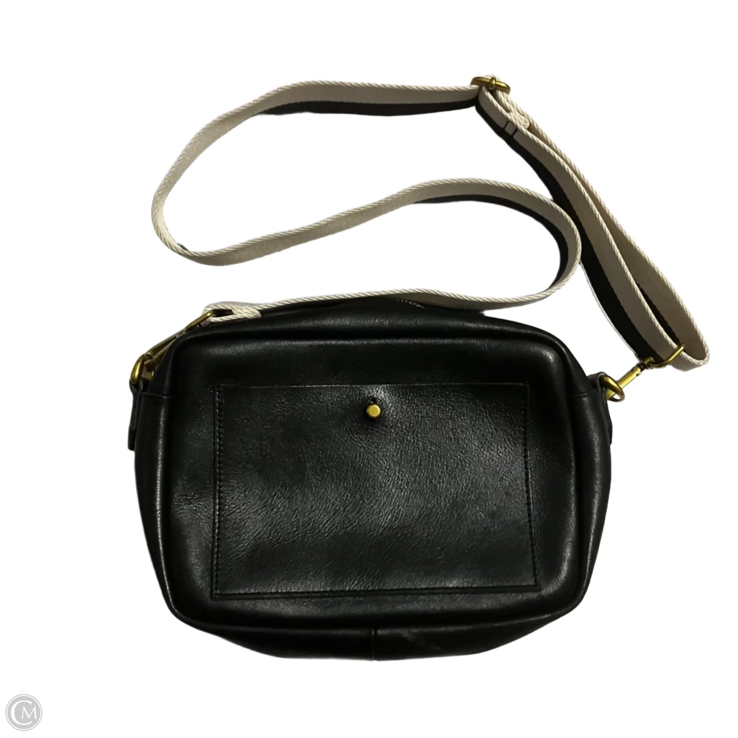 Crossbody Leather By Madewell, Size: Medium