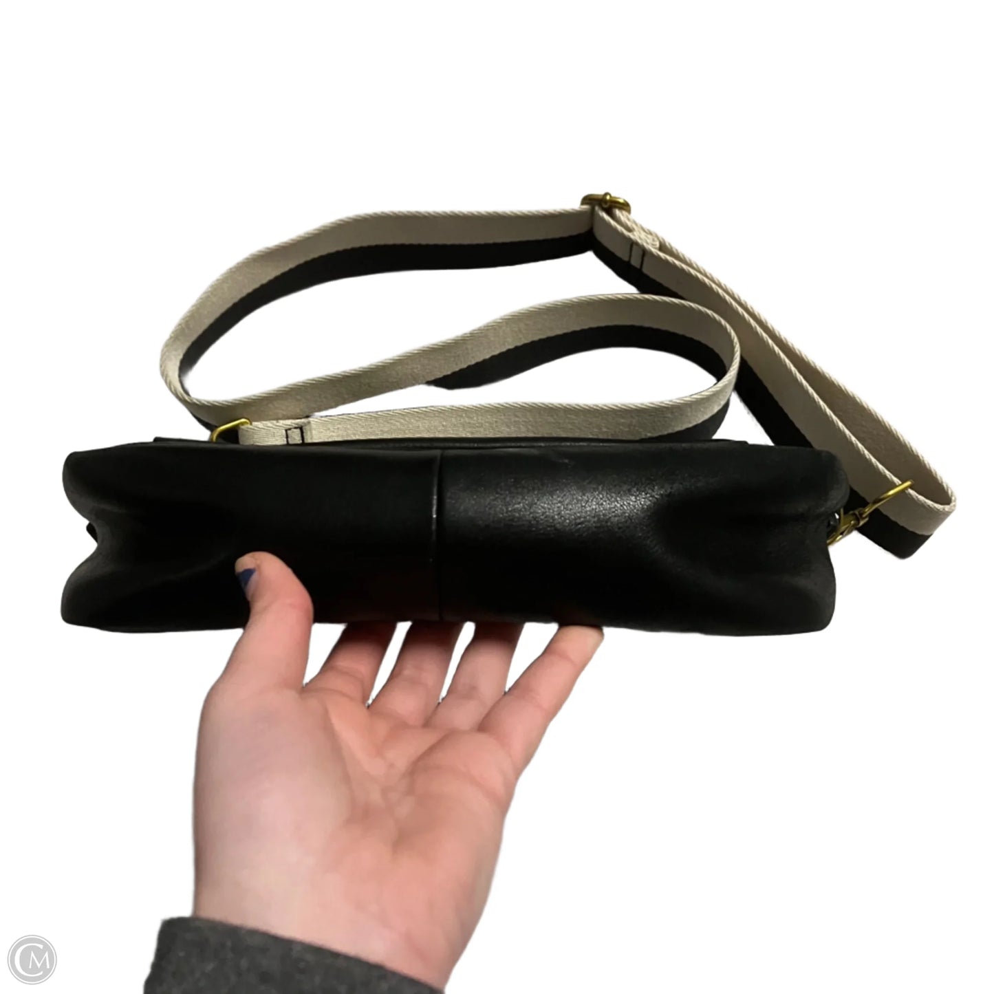 Crossbody Leather By Madewell, Size: Medium