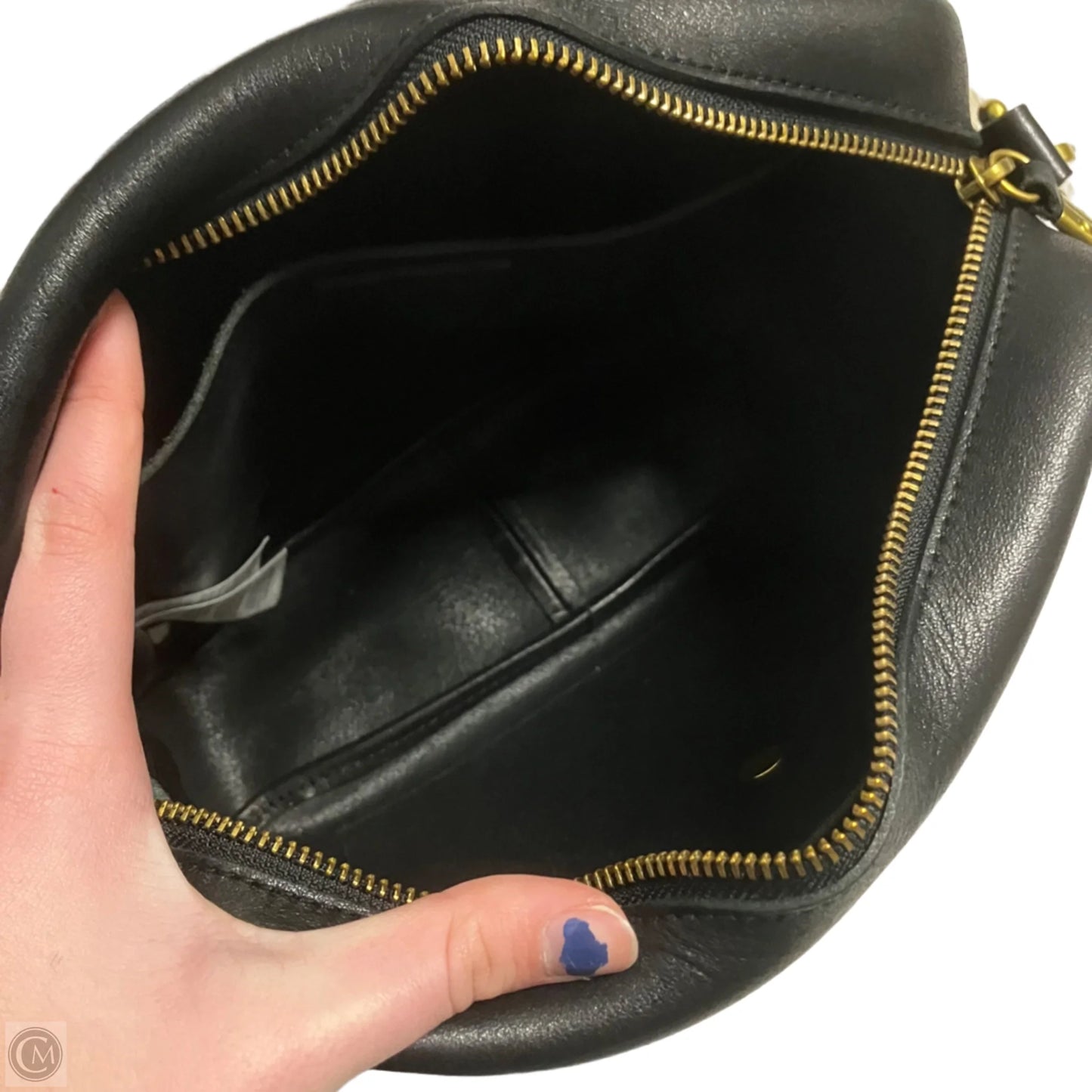Crossbody Leather By Madewell, Size: Medium
