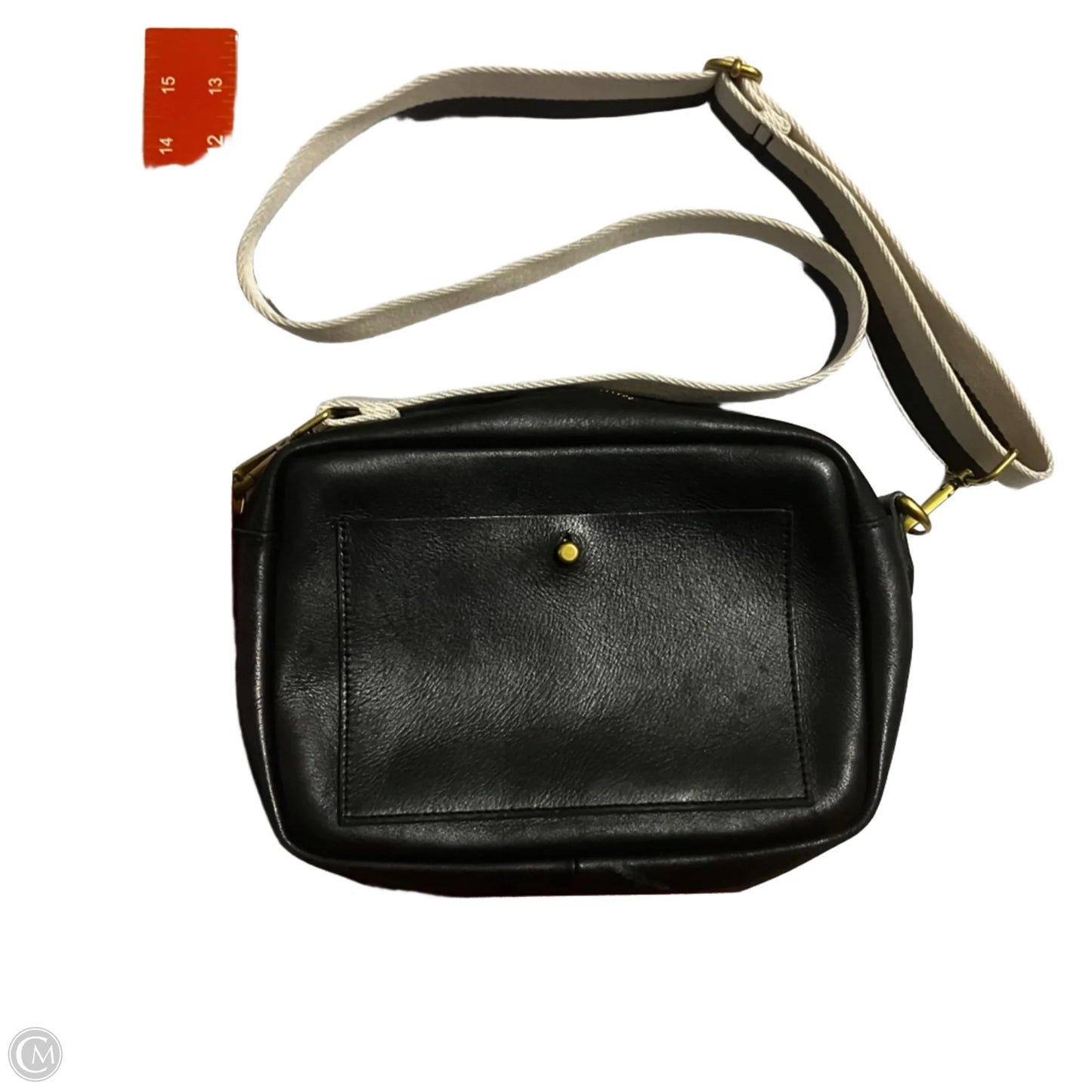 Crossbody Leather By Madewell, Size: Medium