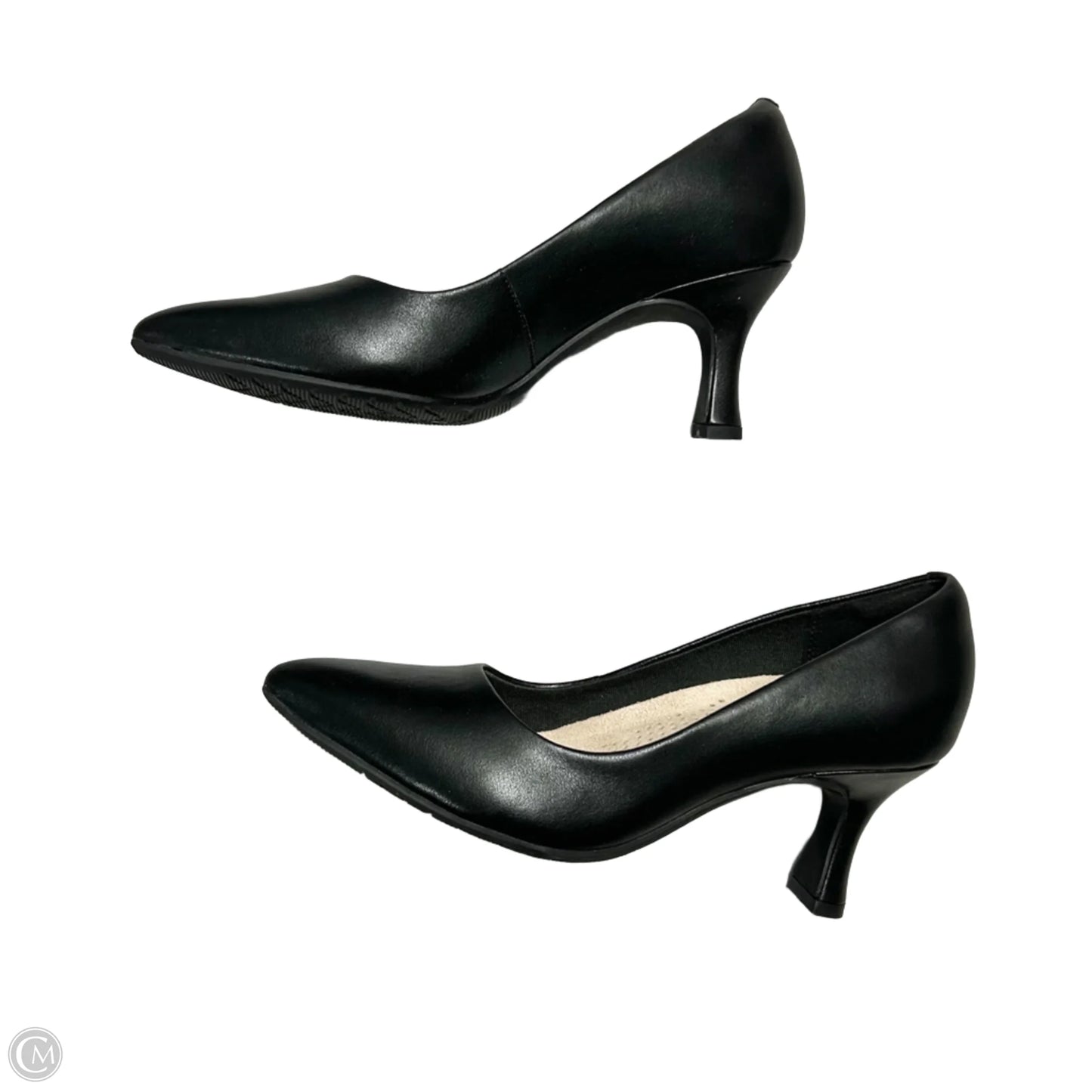 Shoes Heels Block By Clarks In Black, Size: 7.5