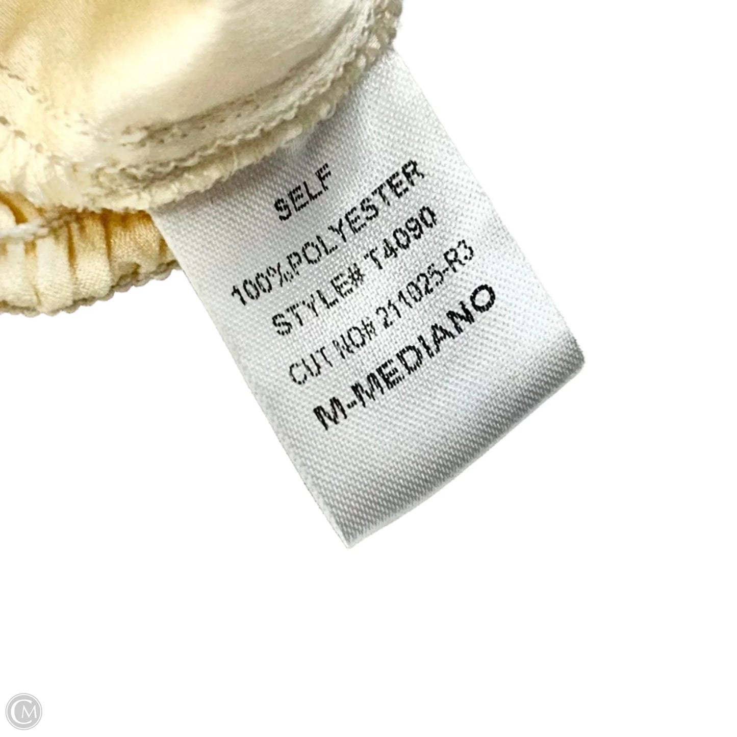 Top Long Sleeve By Blush In Ivory, Size: M