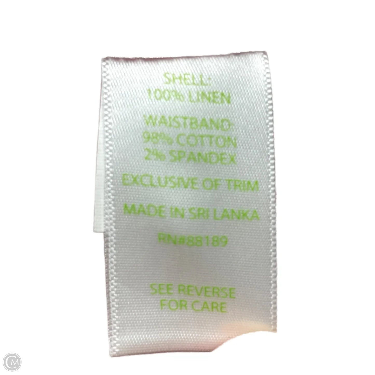 Pants Designer By Lilly Pulitzer In Blue & Pink, Size: L