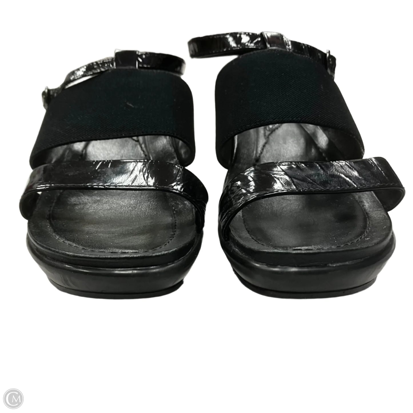 Sandals Heels Platform By Dansko In Black, Size: 6.5