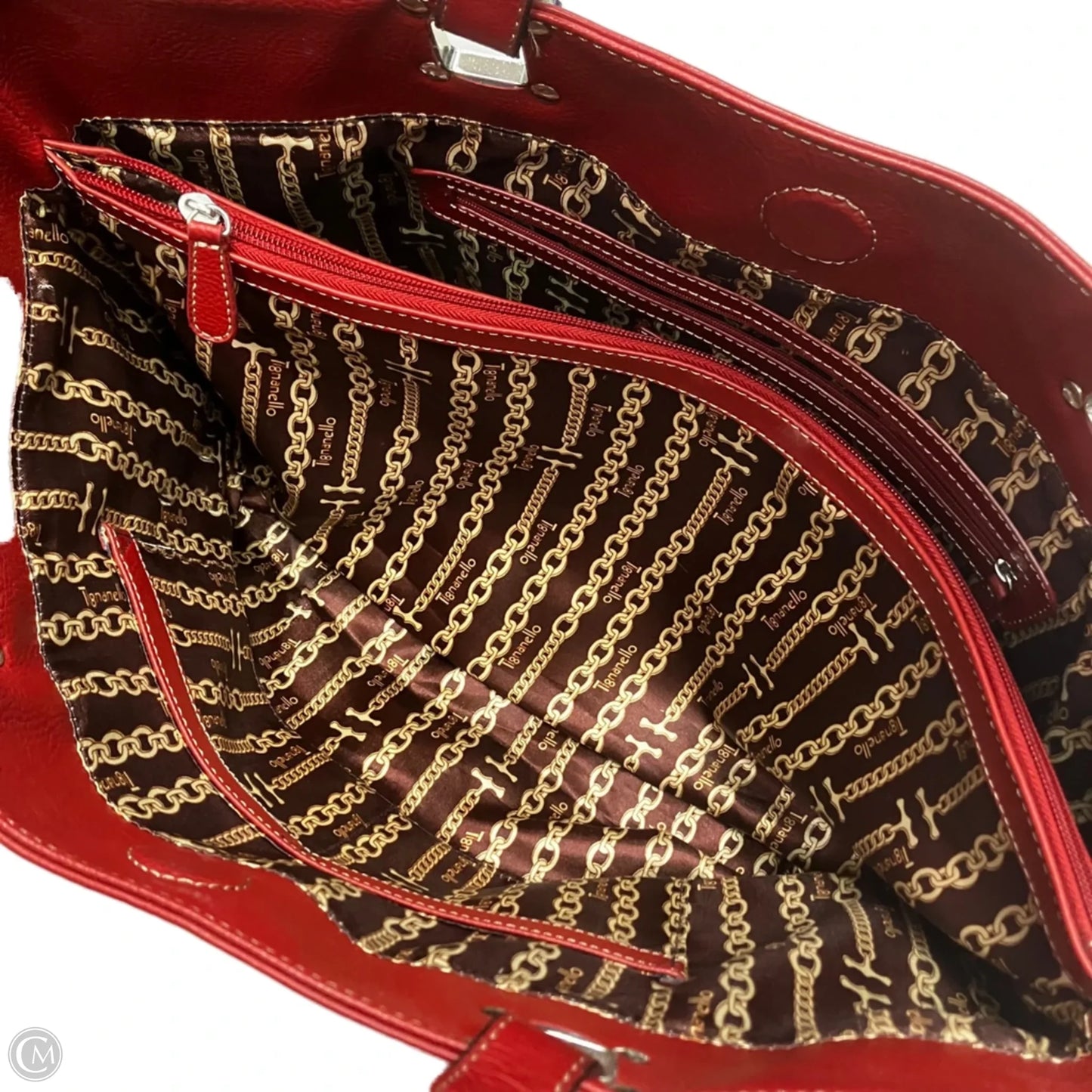 Tote Leather By Tignanello Purses, Size: Medium