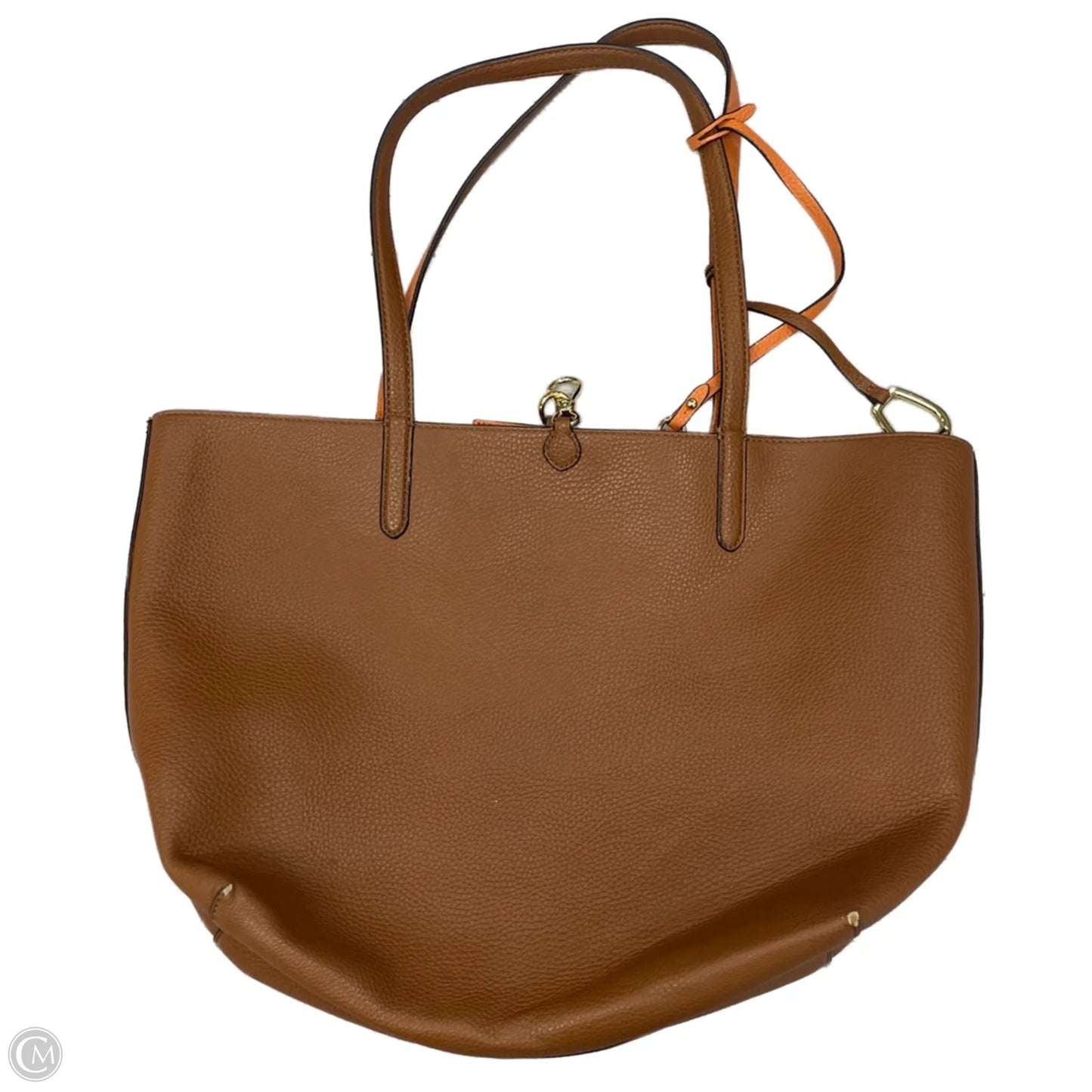 Tote Leather By Lauren By Ralph Lauren, Size: Medium