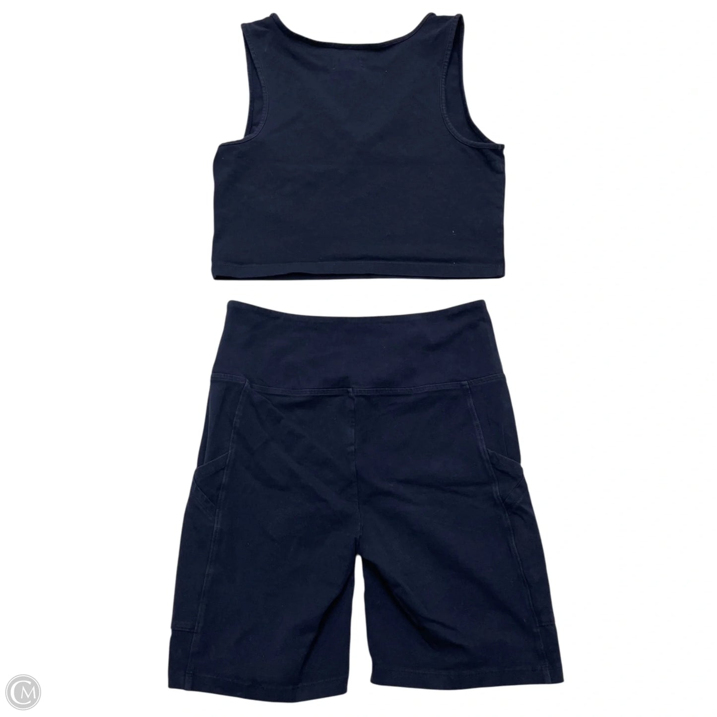 Top 2pc Sleeveless By Lou And Grey In Navy, Size: M
