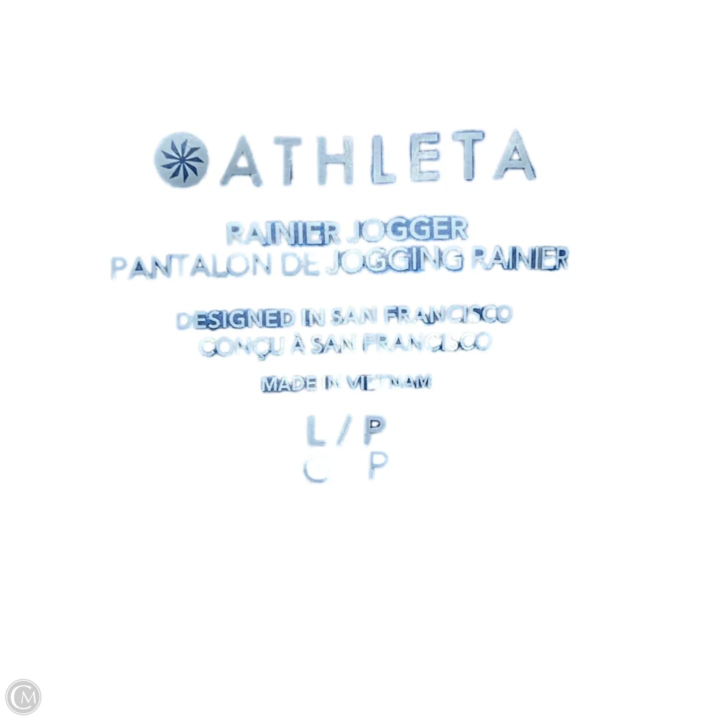 Athletic Pants By Athleta In Blue, Size: Lp