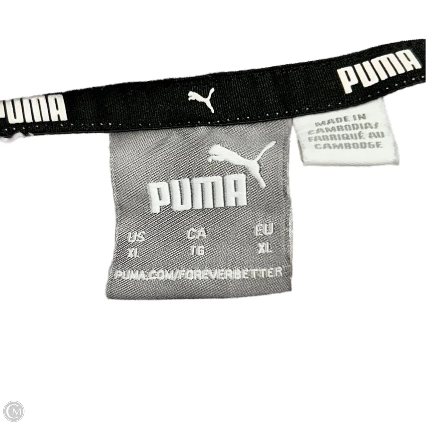 Sweatshirt Hoodie By Puma In Pink, Size: Xl