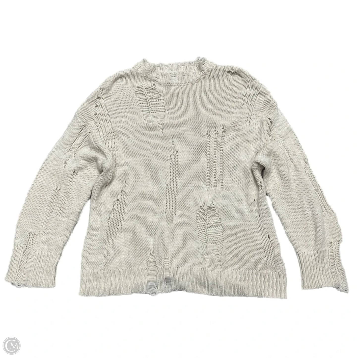 Sweater By Bdg In Cream, Size: Xs