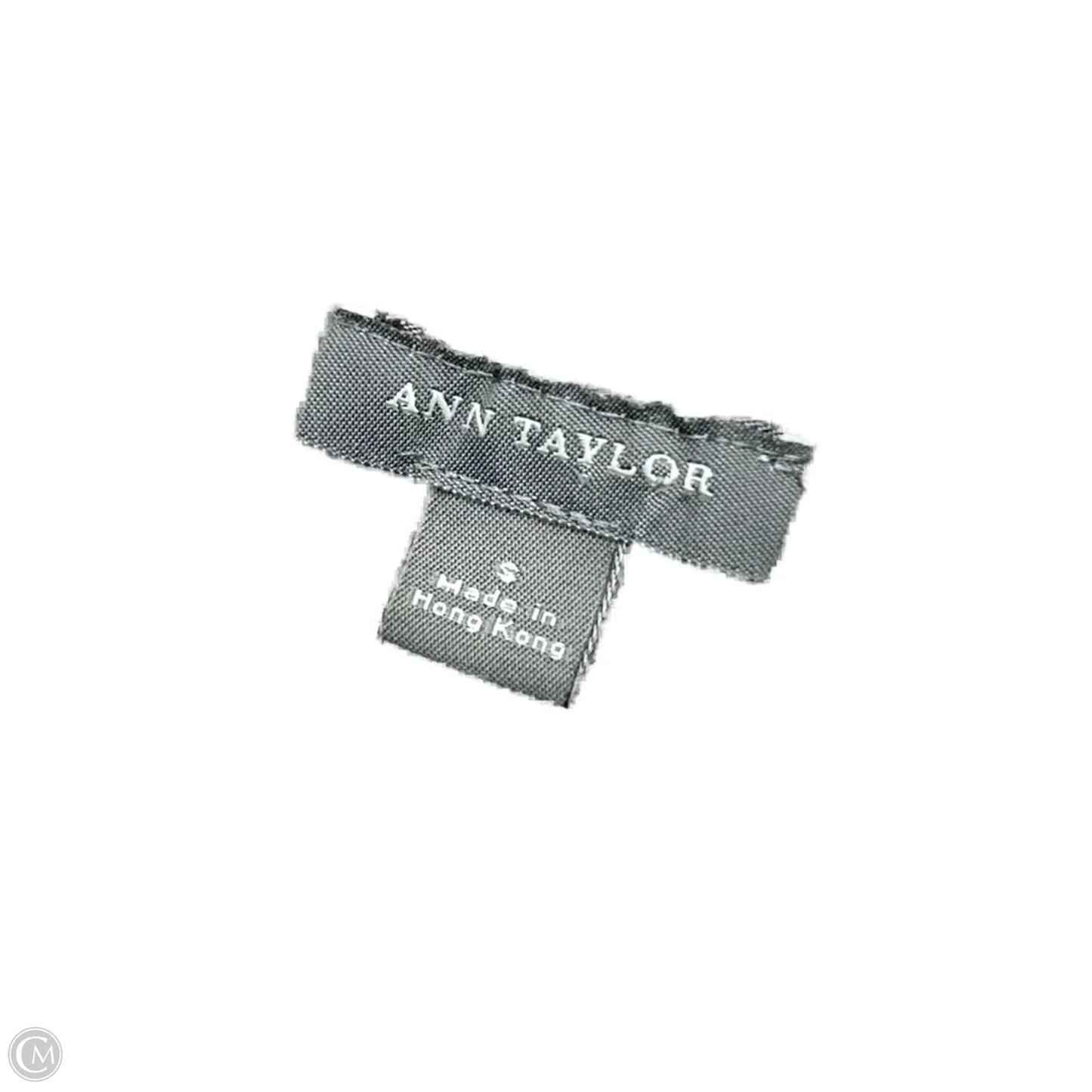 Sweater By Ann Taylor In Grey & White, Size: S