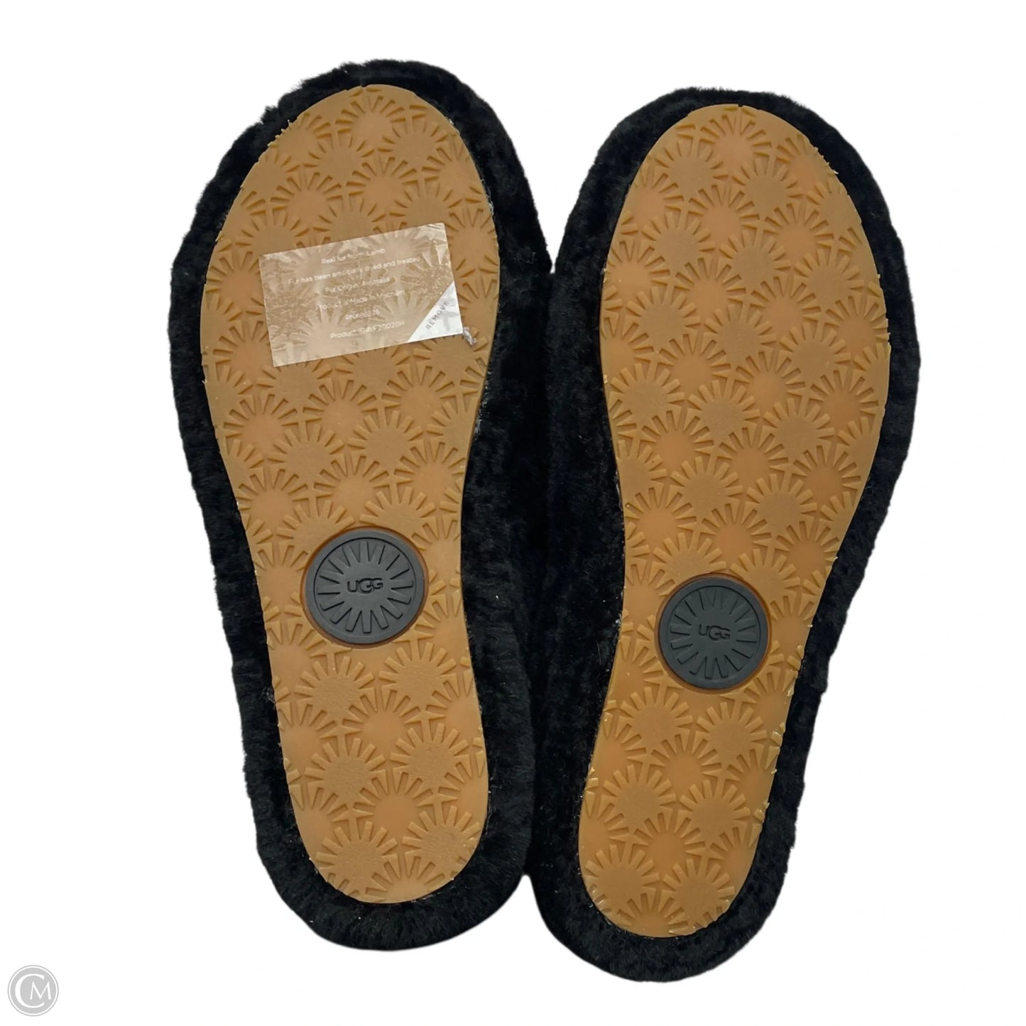 Shoes Designer By Ugg In Black & White, Size: 7