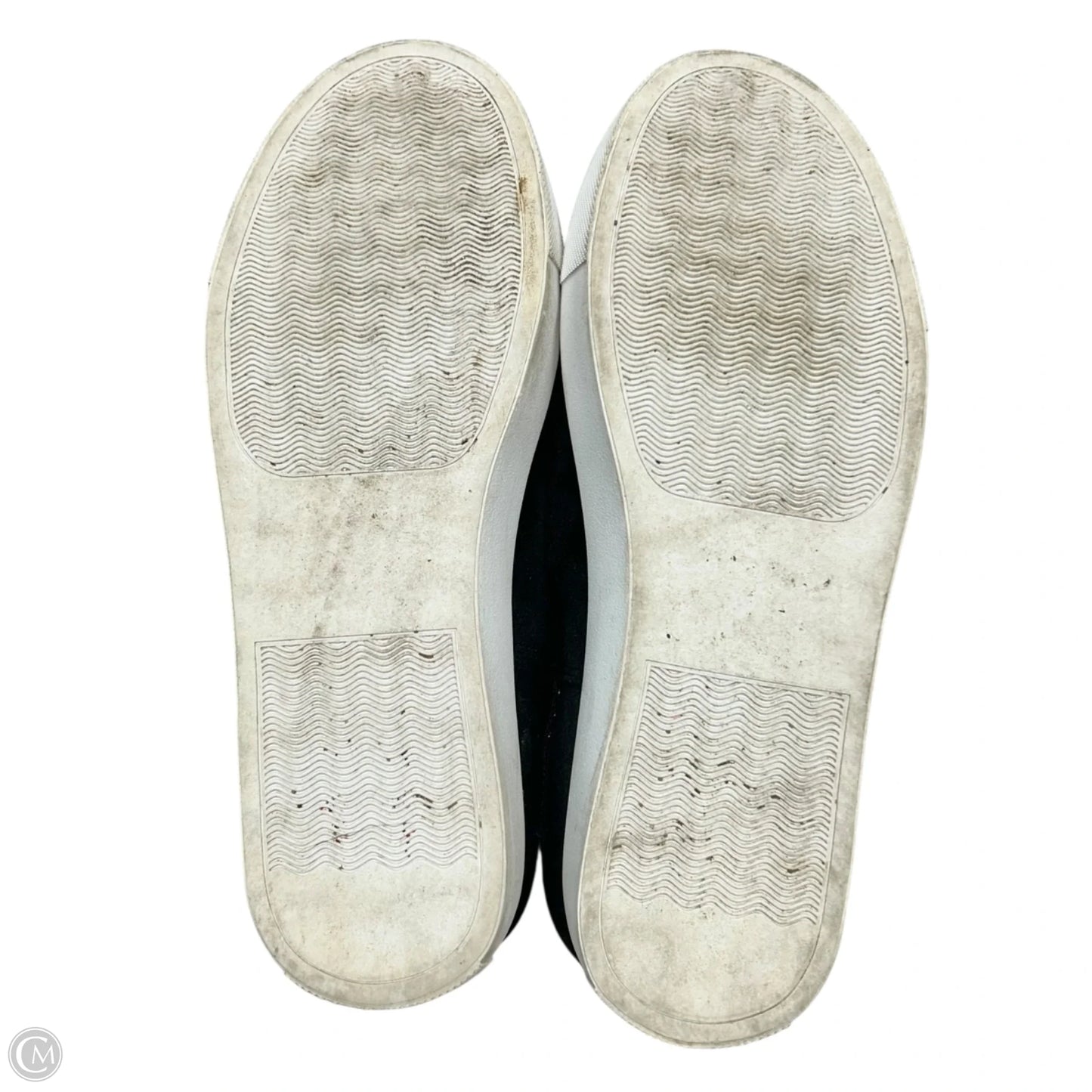 Shoes Flats By Steve Madden In Black & White, Size: 8.5