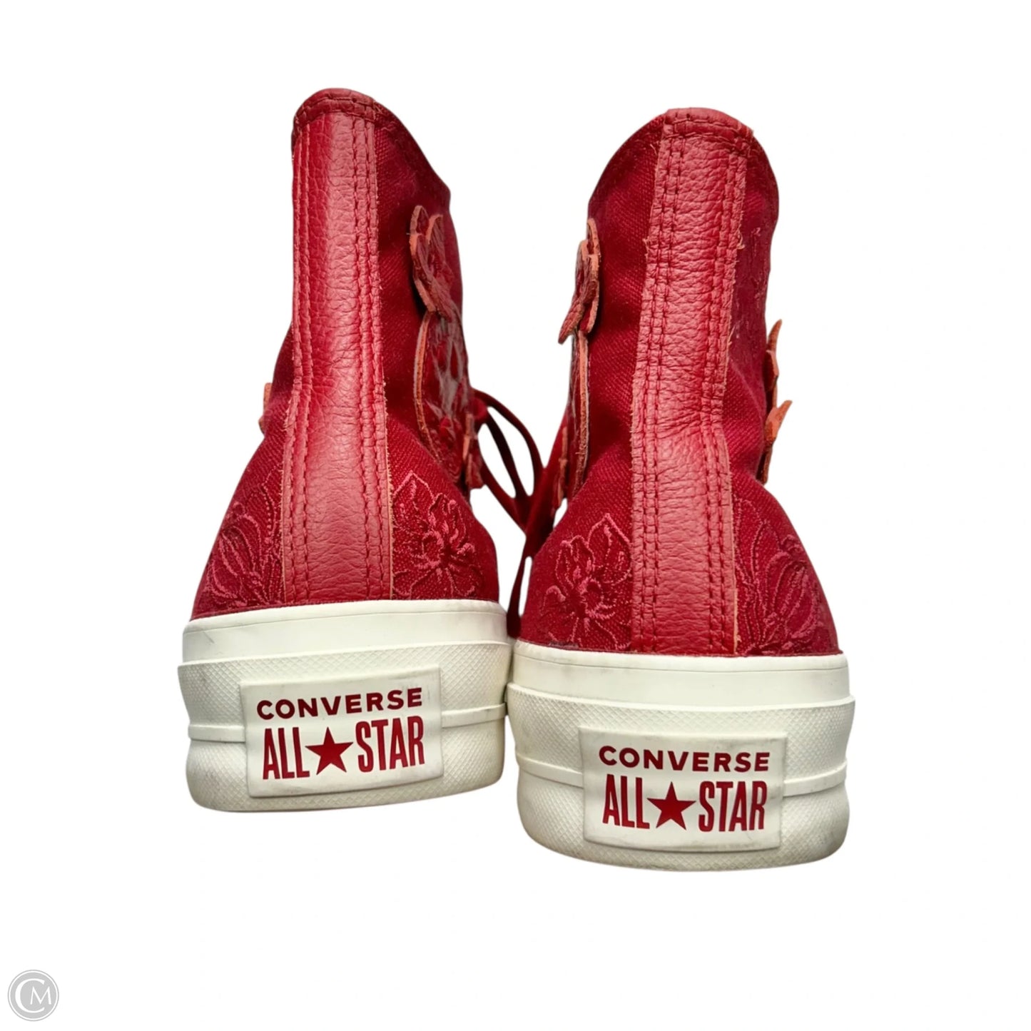 Shoes Flats By Converse In Red, Size: 9.5