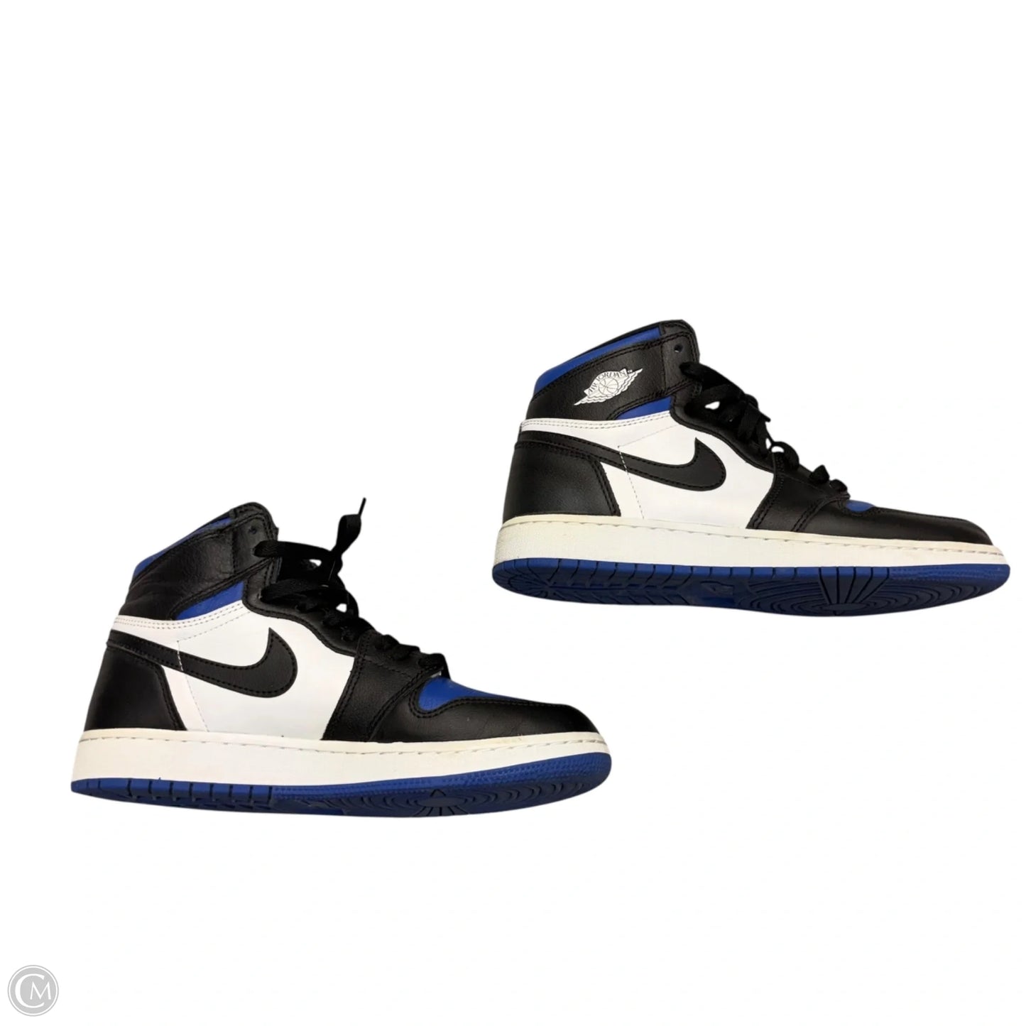 Shoes Sneakers By Nike In Black & Blue, Size: 8.5