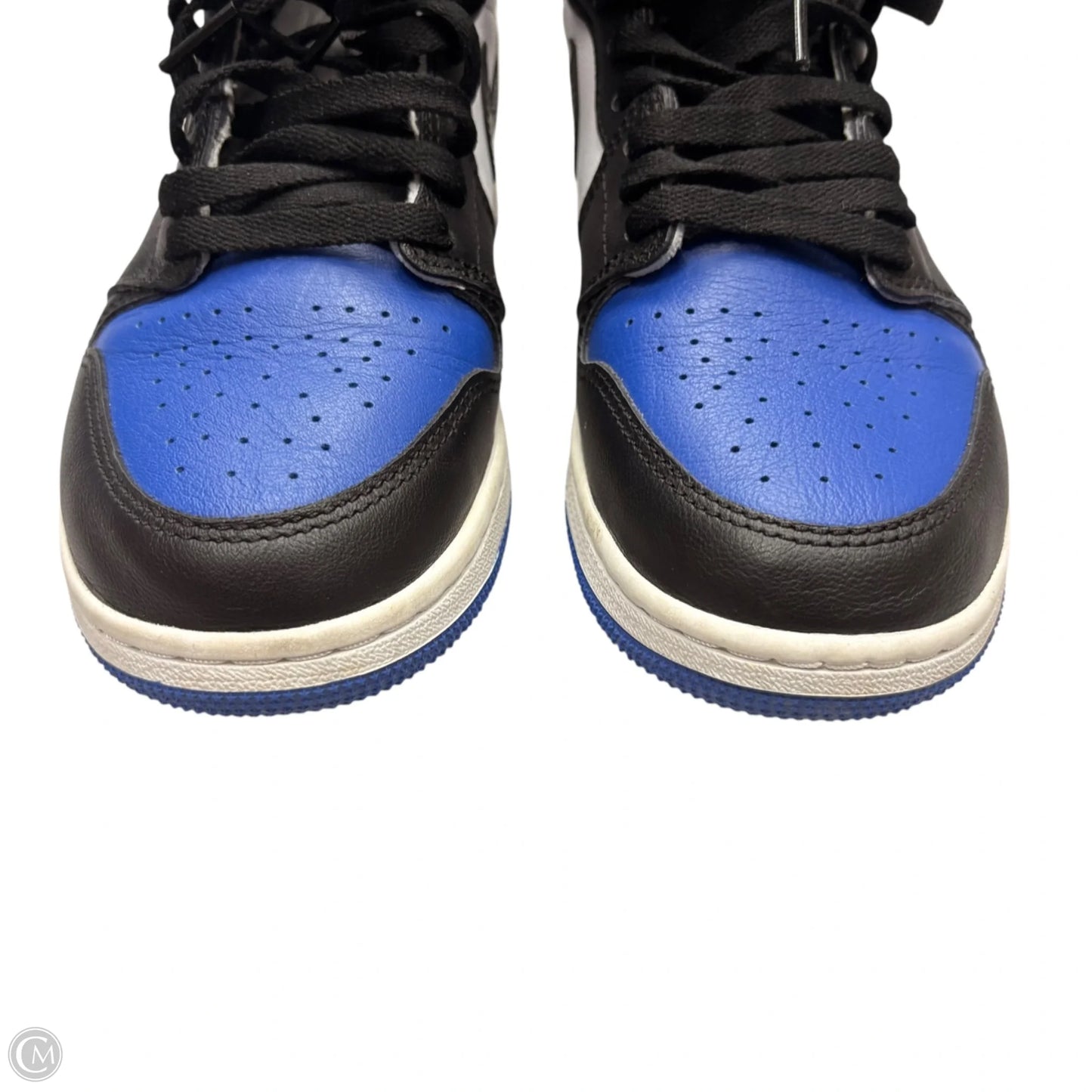 Shoes Sneakers By Nike In Black & Blue, Size: 8.5