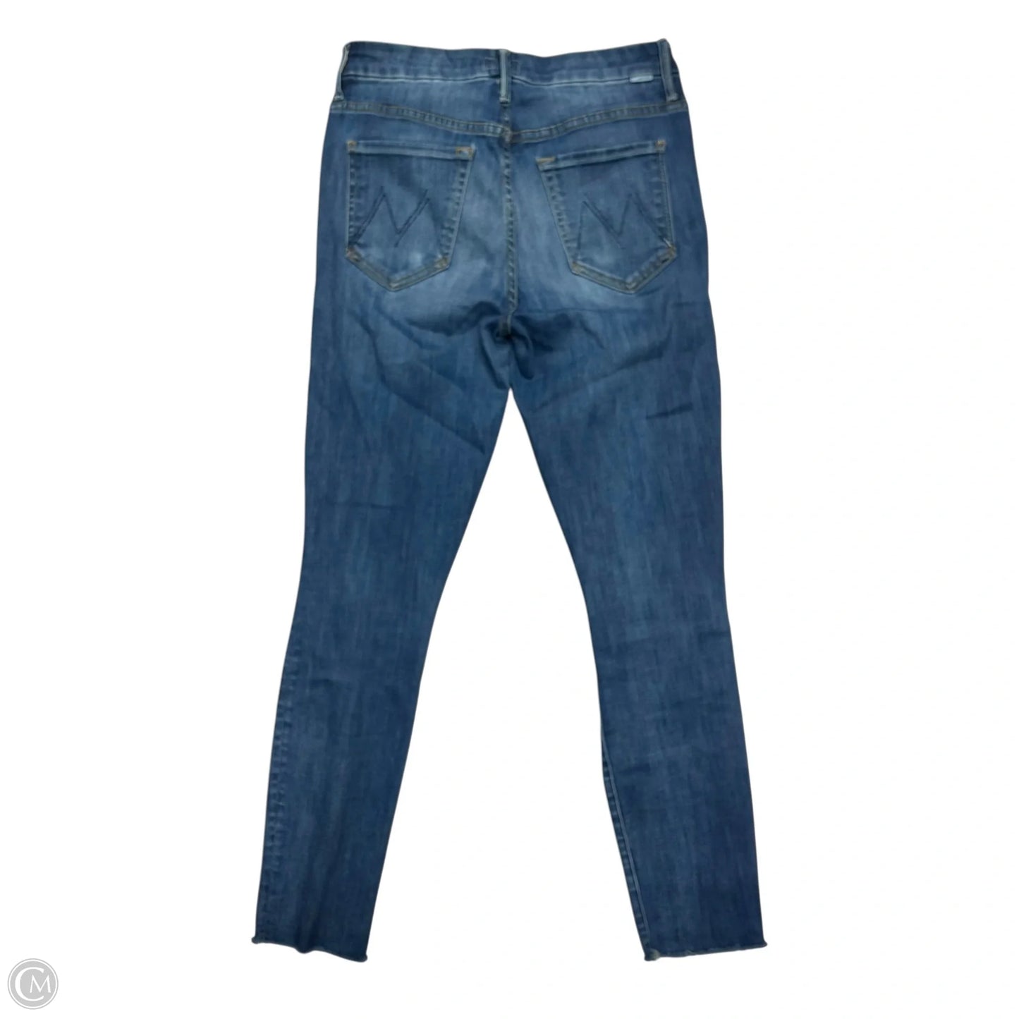 Jeans Skinny By Mother In Blue Denim, Size: 4
