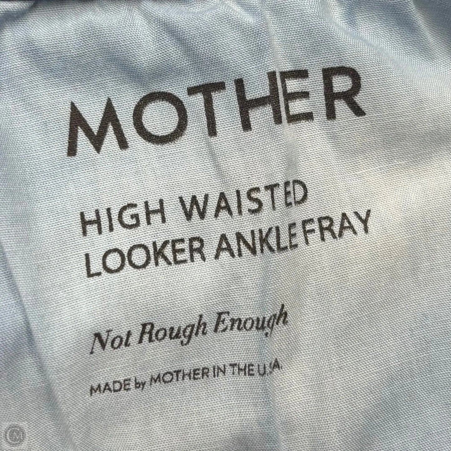 Jeans Skinny By Mother In Blue Denim, Size: 4