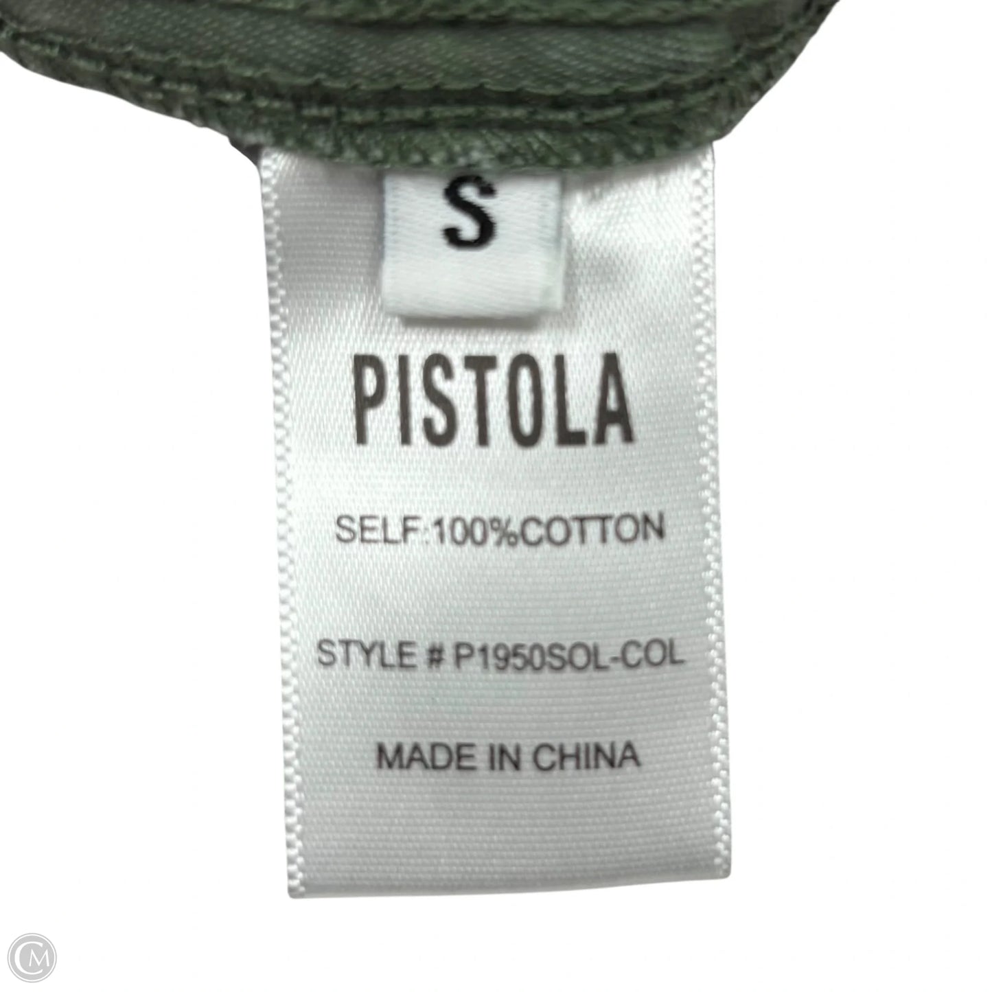 Jumpsuit By Pistola In Green Denim, Size: S