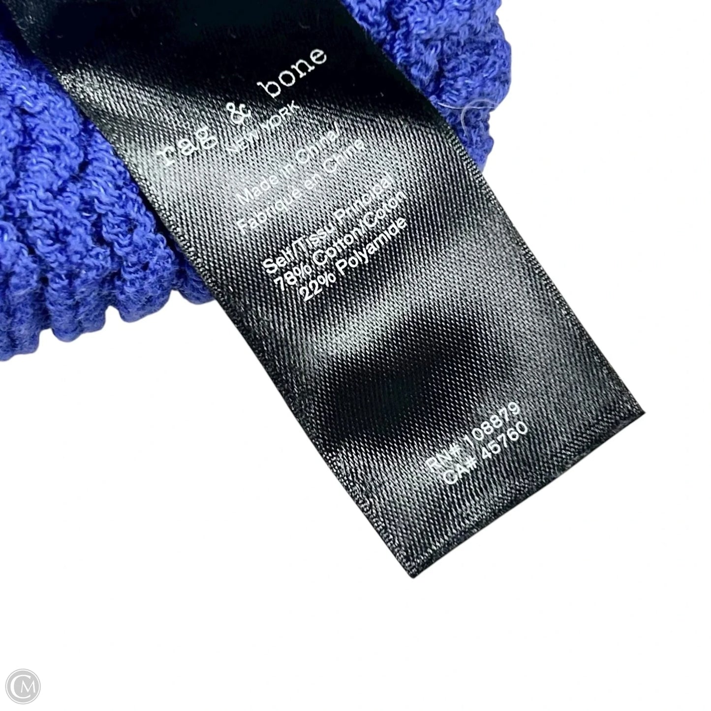 Sweater By Rag And Bone In Purple, Size: Xxs