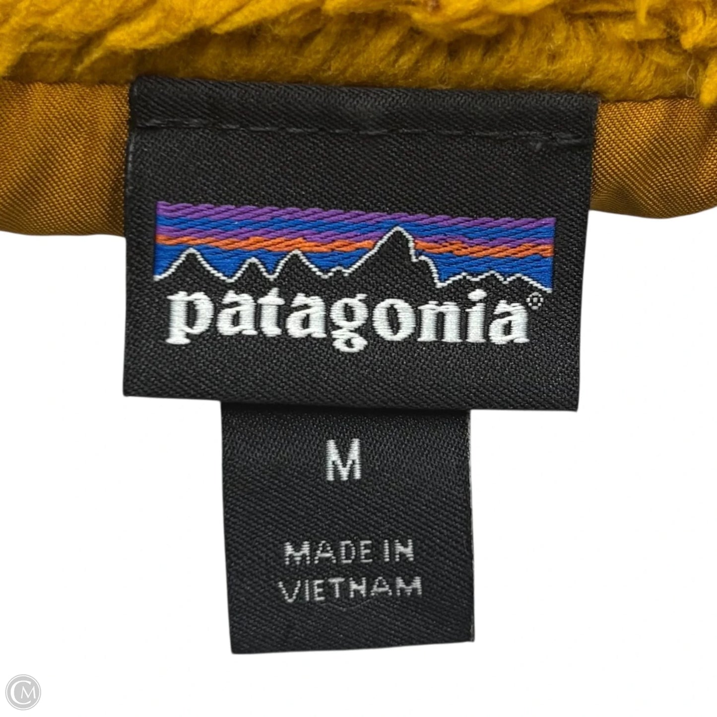 Vest Faux Fur & Sherpa By Patagonia In Yellow, Size: M