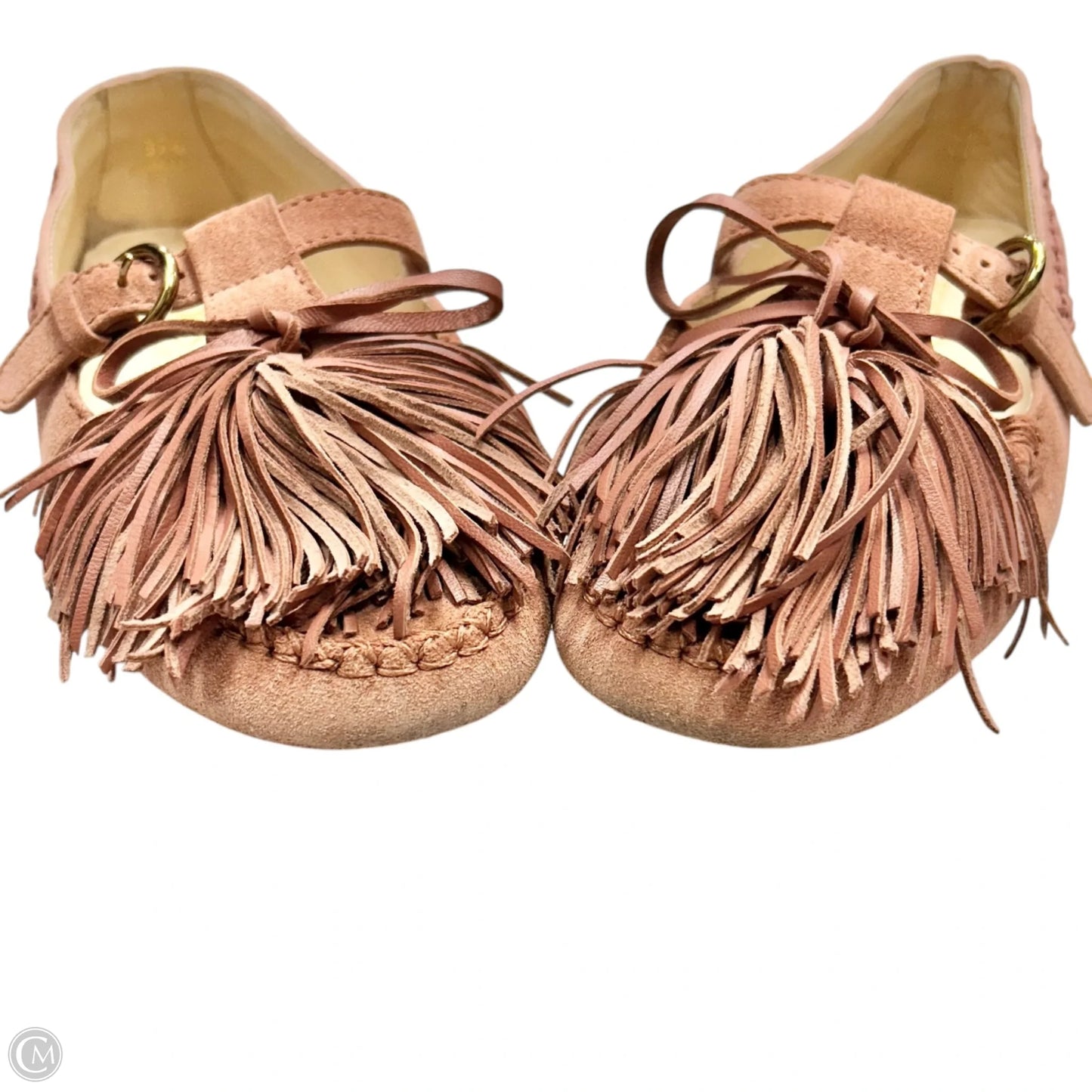 Shoes Luxury Designer By Tods In Mauve, Size: 7